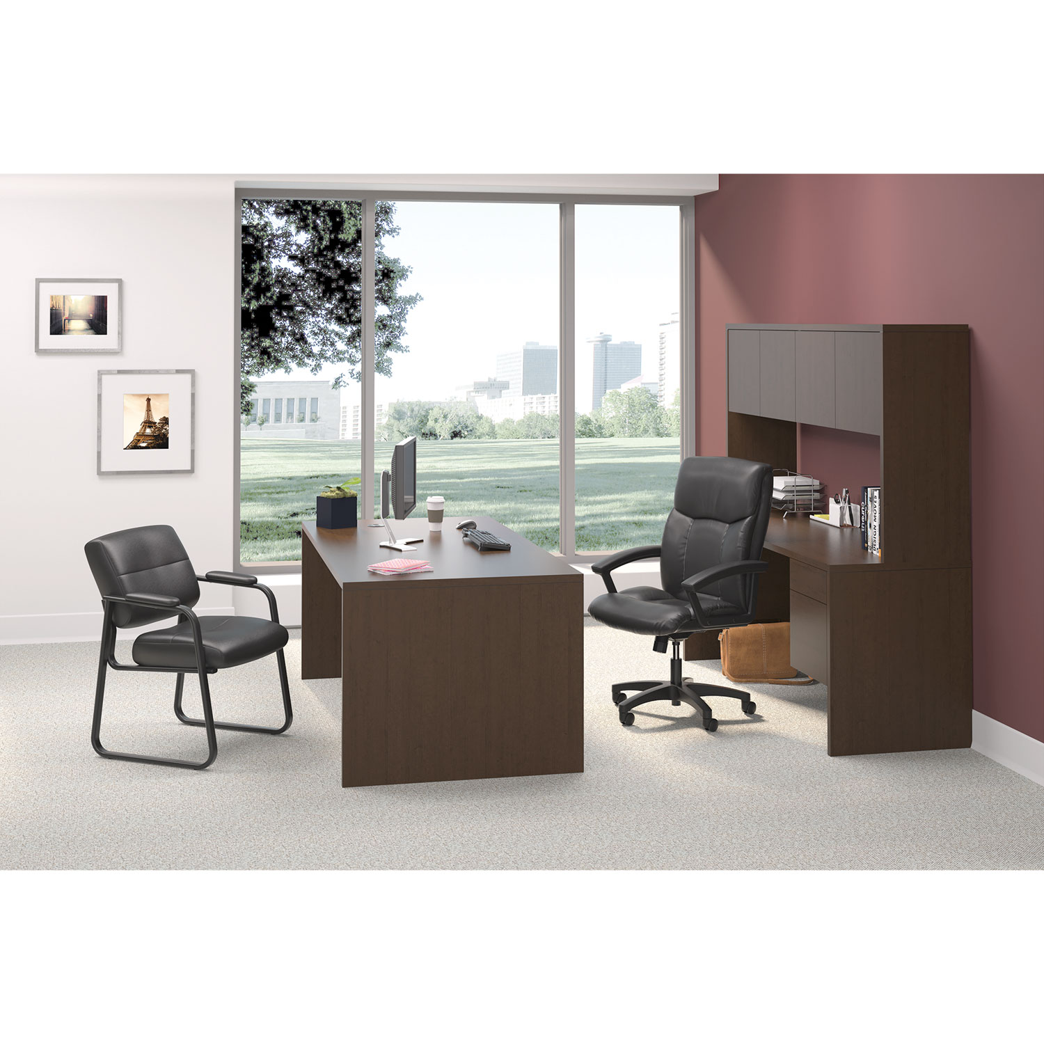 BSXVL151SB11 basyx® VL151 Series Executive HighBack Chair Zuma