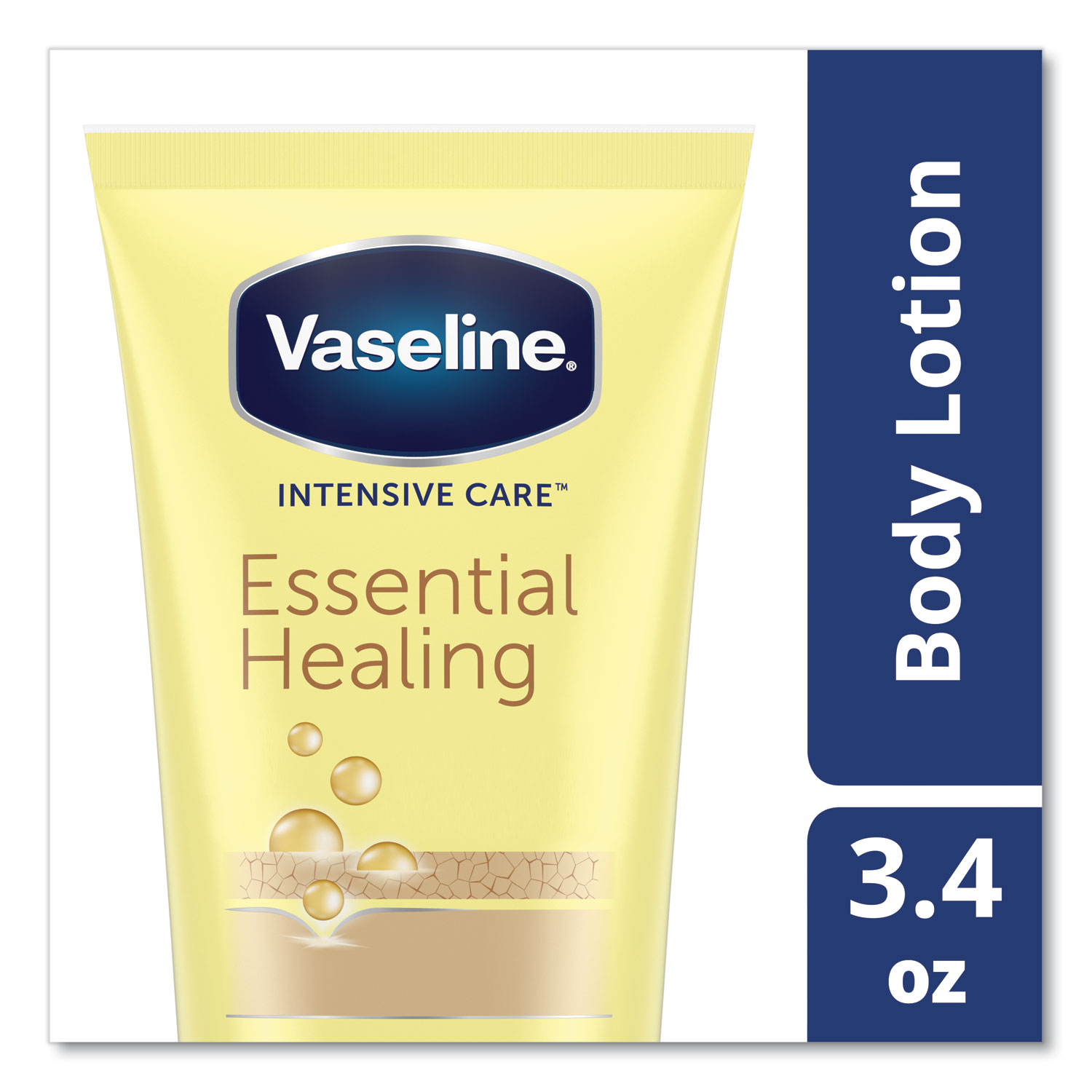 Vaseline® Intensive Care Essential Healing Body Lotion, 3.4 oz Squeeze