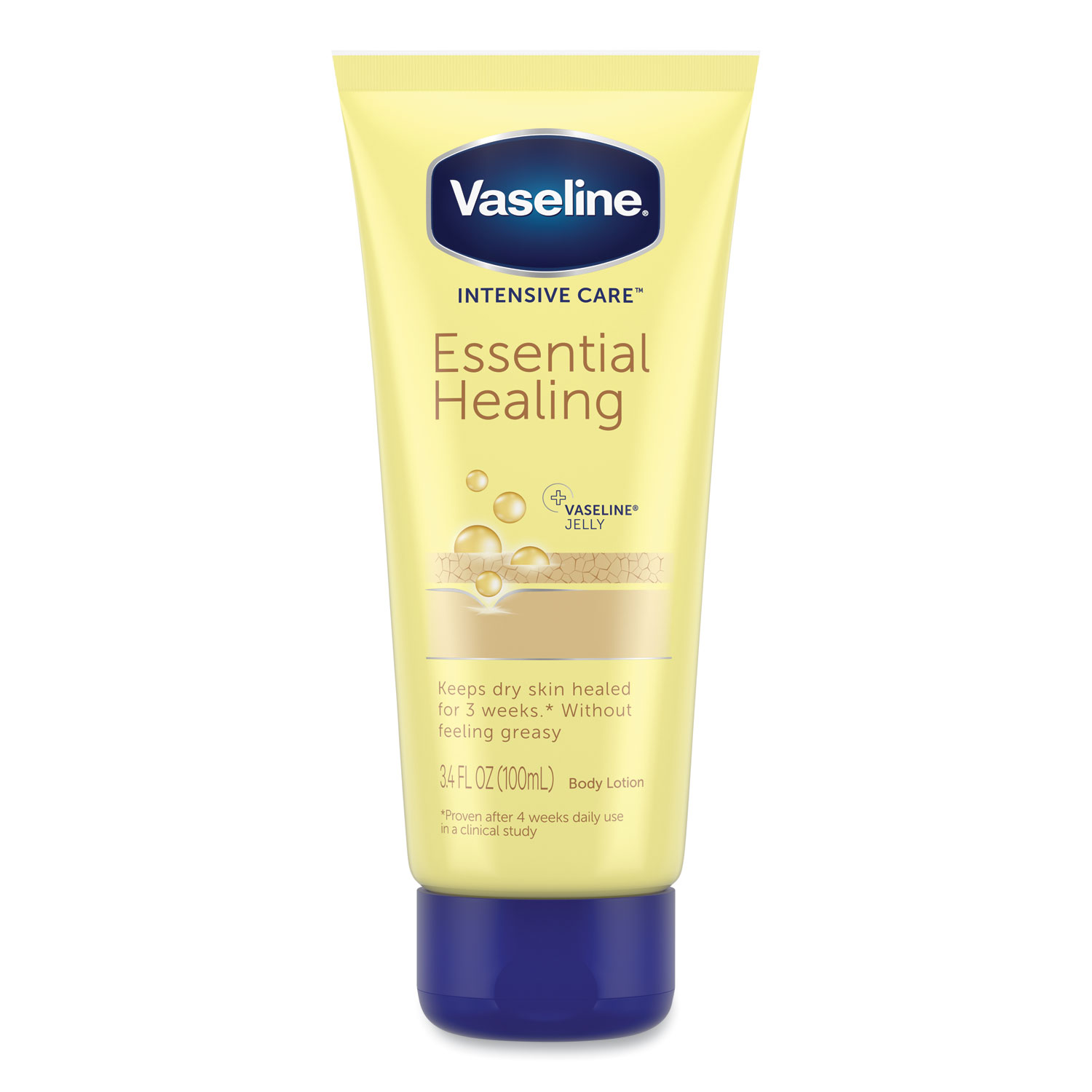Vaseline® Intensive Care Essential Healing Body Lotion, 3.4 oz Squeeze