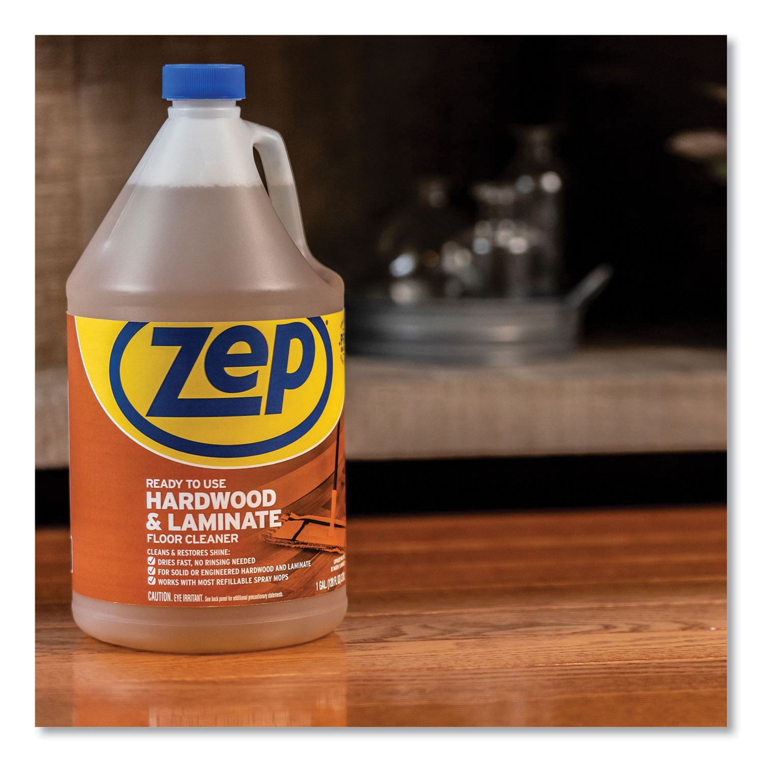 Zep Commercial® Hardwood and Laminate Cleaner, 1 gal Bottle SunCoast