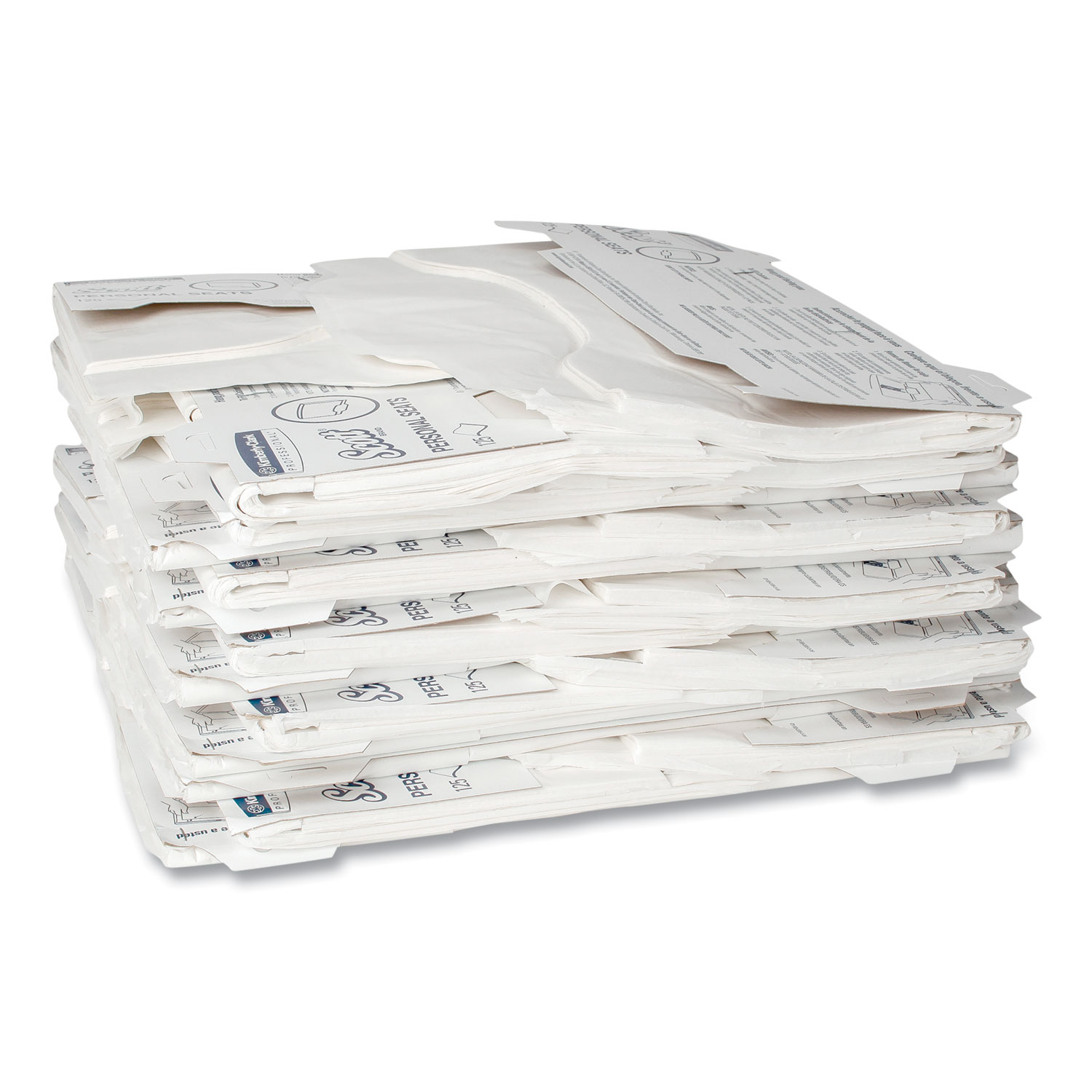 Scott® Personal Seats Sanitary Toilet Seat Covers, 15 x 18, White, 125/Pack Complete Supply, Inc.