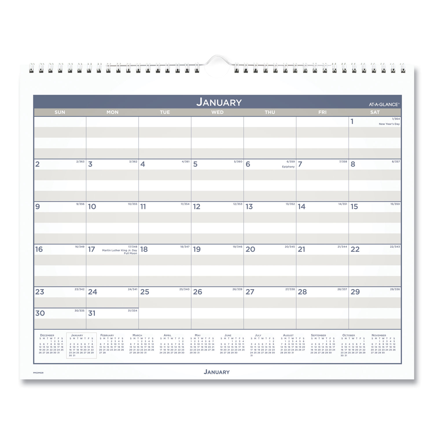 liberty trade days schedule 2023 ATAGLANCE® Multi Schedule Wall Calendar, 15 x 12, White/Gray Sheets