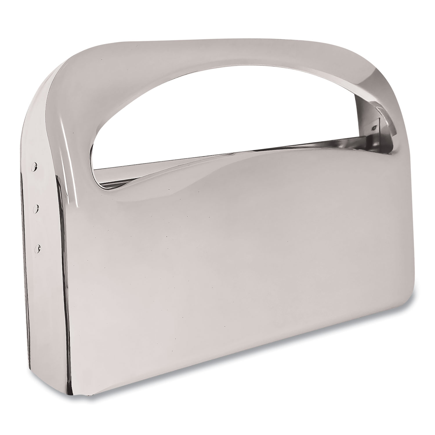 Toilet Seat Cover Dispenser, 16 x 3 x 11.5, Chrome Western Stationers