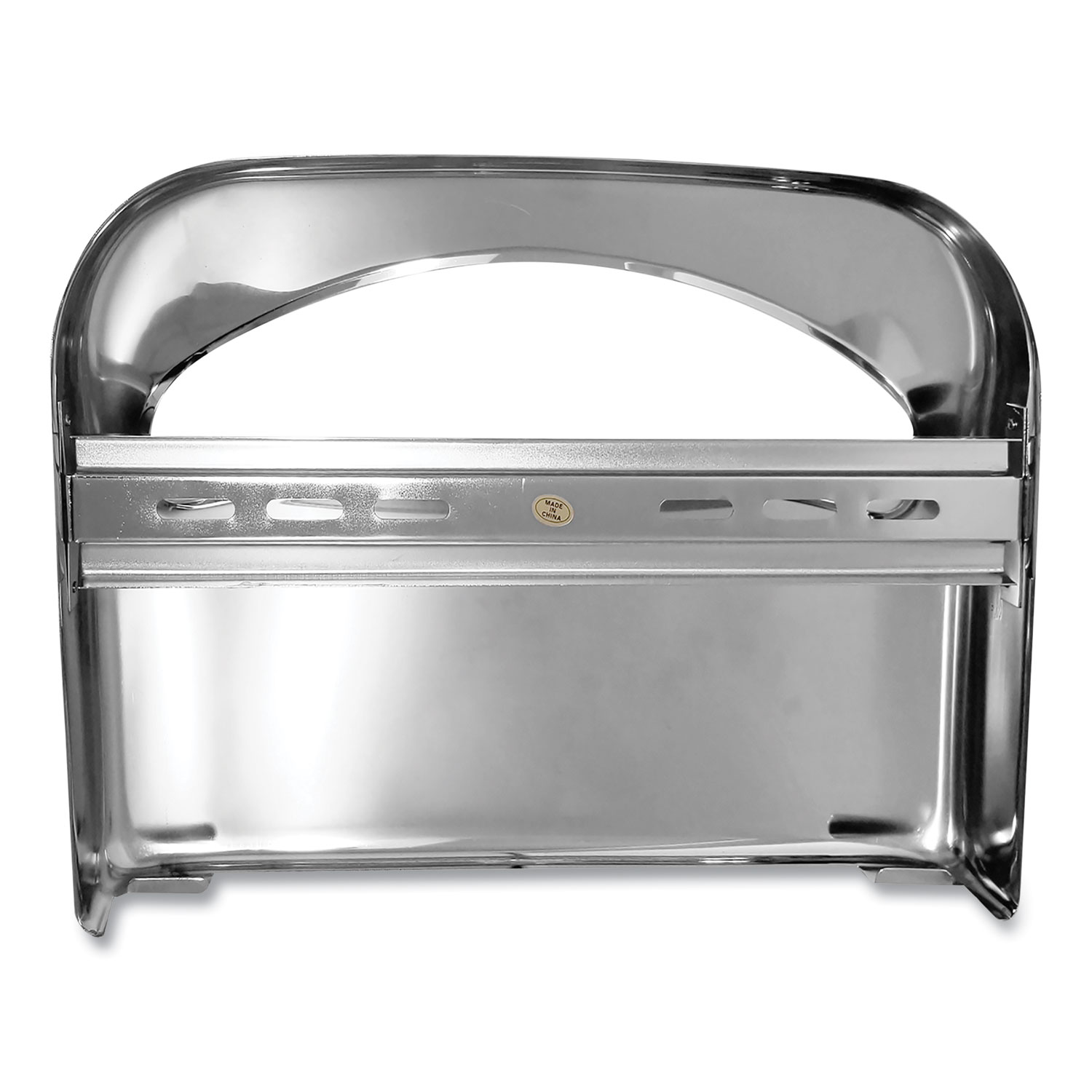 Toilet Seat Cover Dispenser, 16 x 3 x 11.5, Chrome Western Stationers