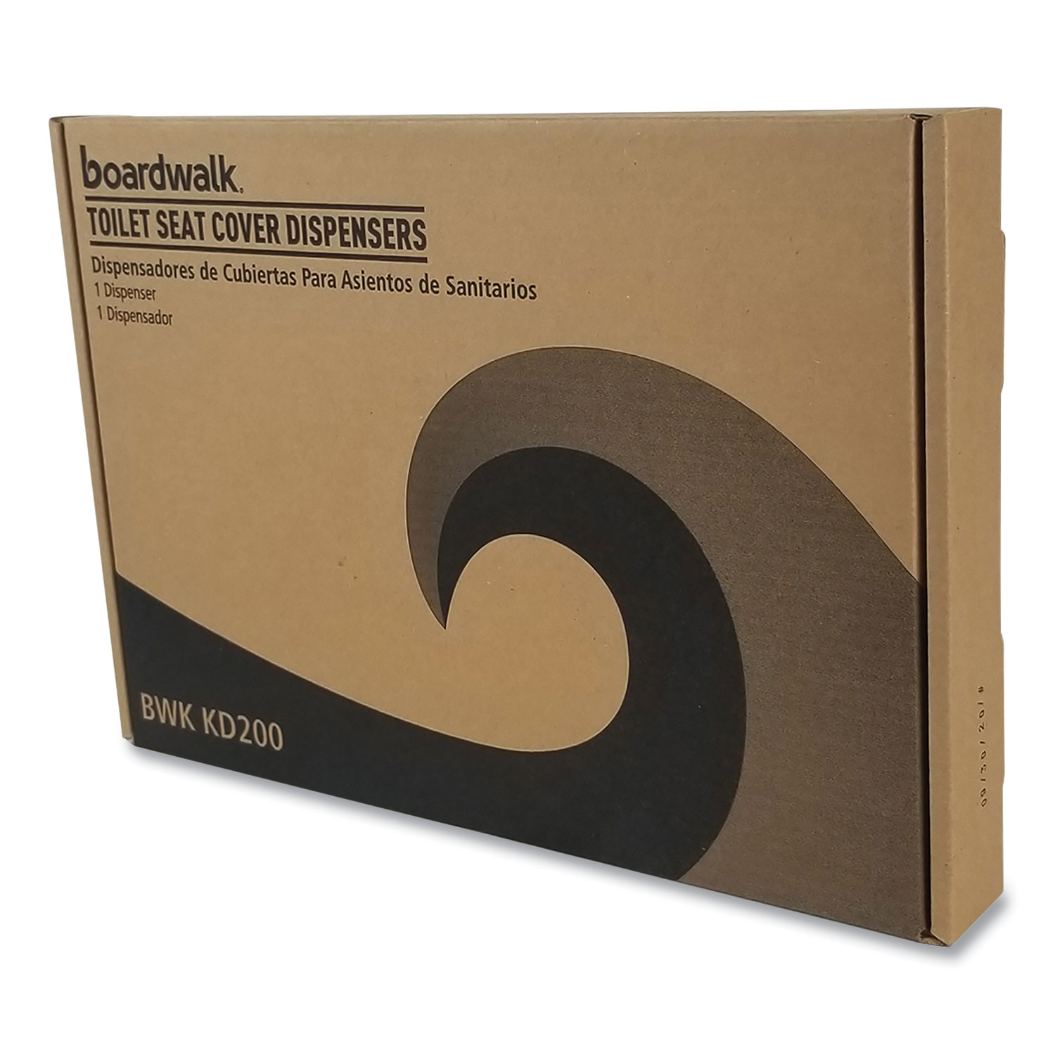 Toilet Seat Cover Dispenser, 16 x 3 x 11.5, Chrome SCV Janitorial Supply