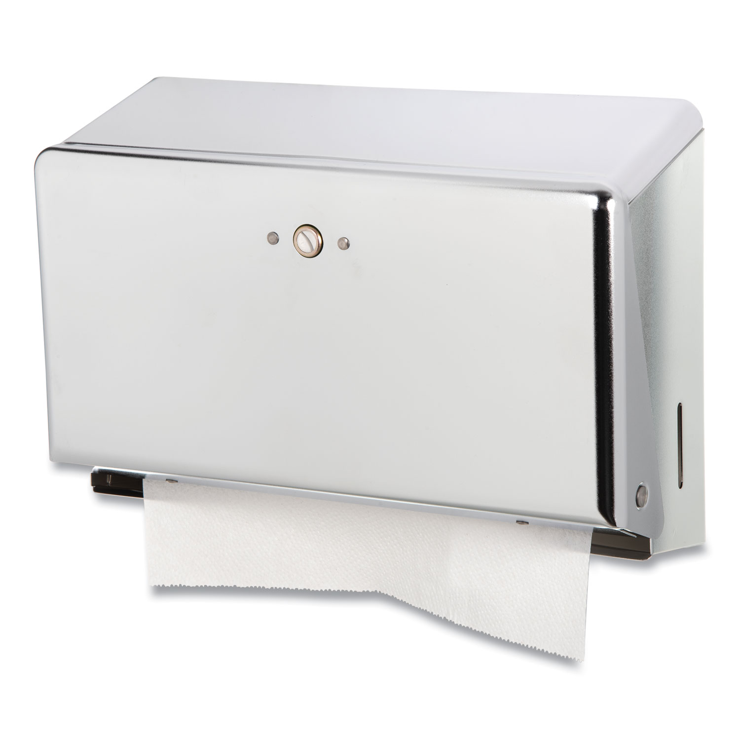 San Jamar® Mini CFold/Multifold Towel Dispenser, 11.13 x 3.88 x 7.88