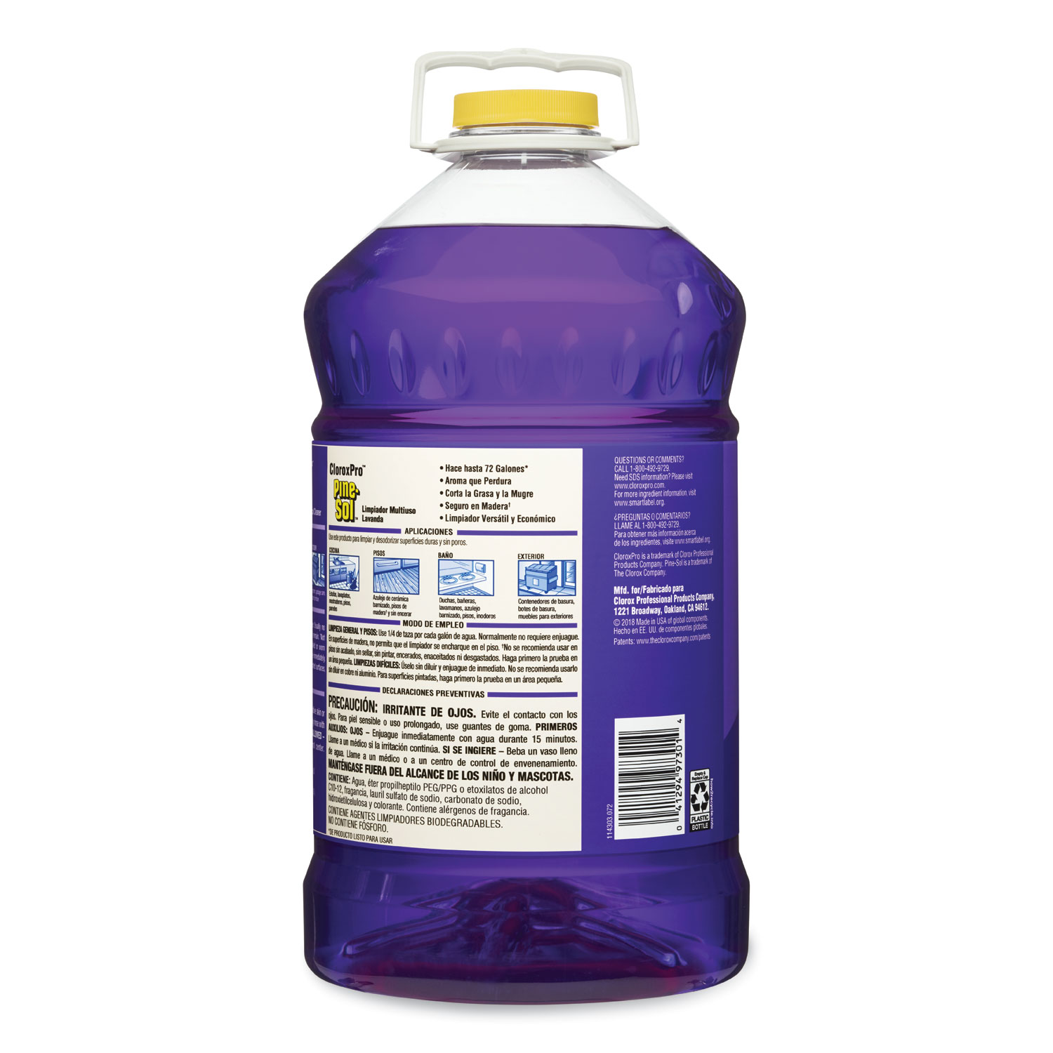 PineSol® All Purpose Cleaner, Lavender Clean, 144 oz Bottle