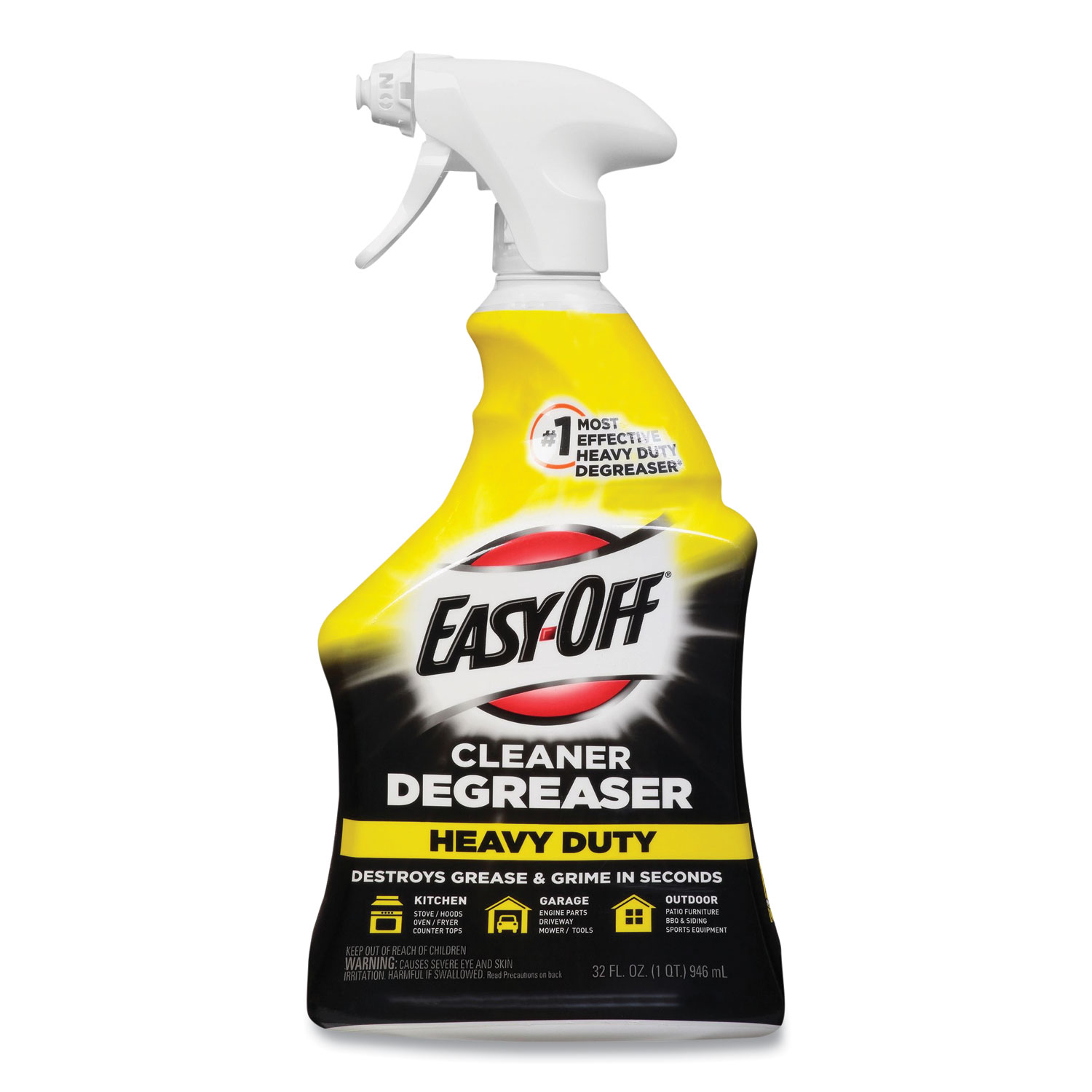 Heavy Duty Cleaner Degreaser, 32 oz Spray Bottle JAD