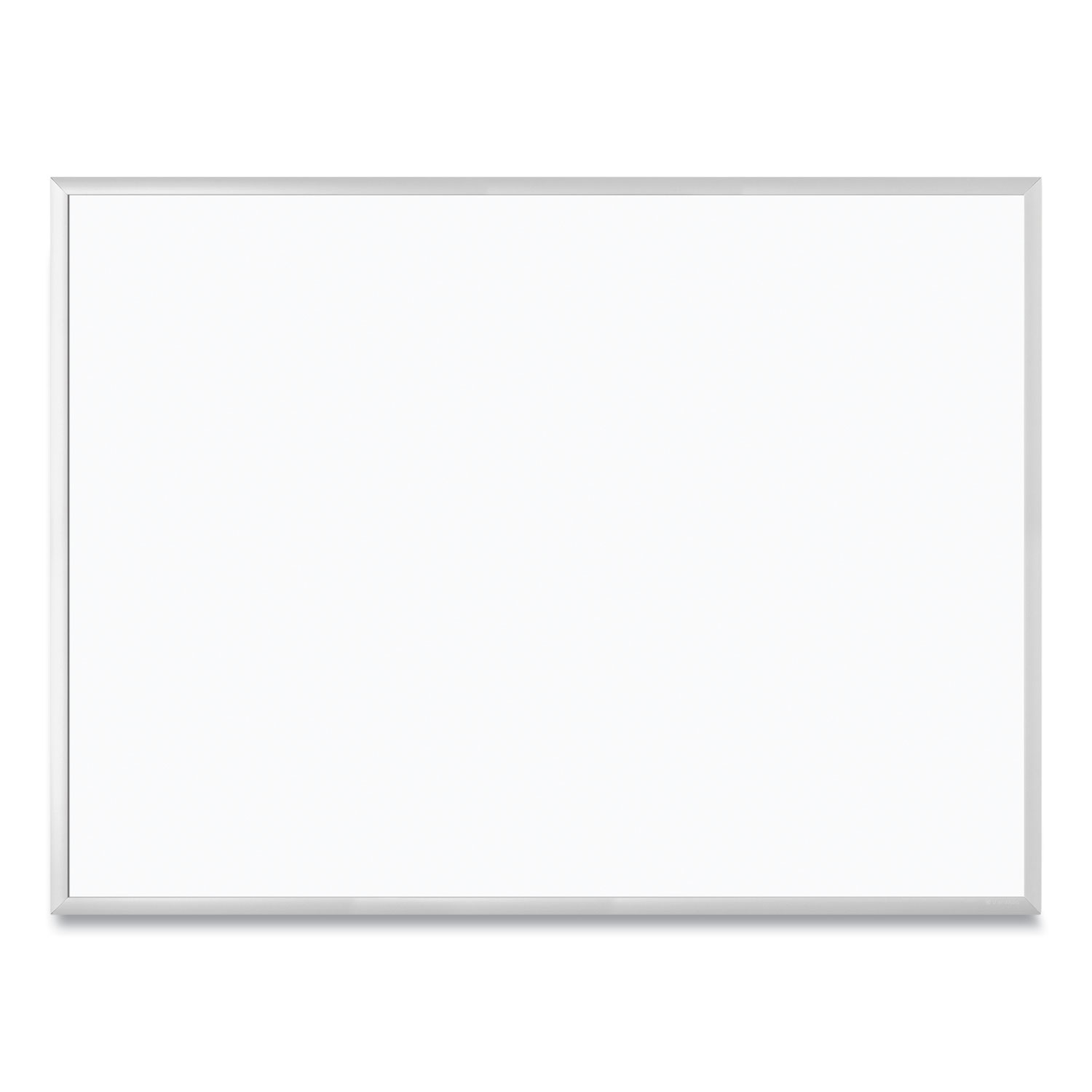 Dry Erase Board with Aluminum Frame, 48 x 36, White Surface