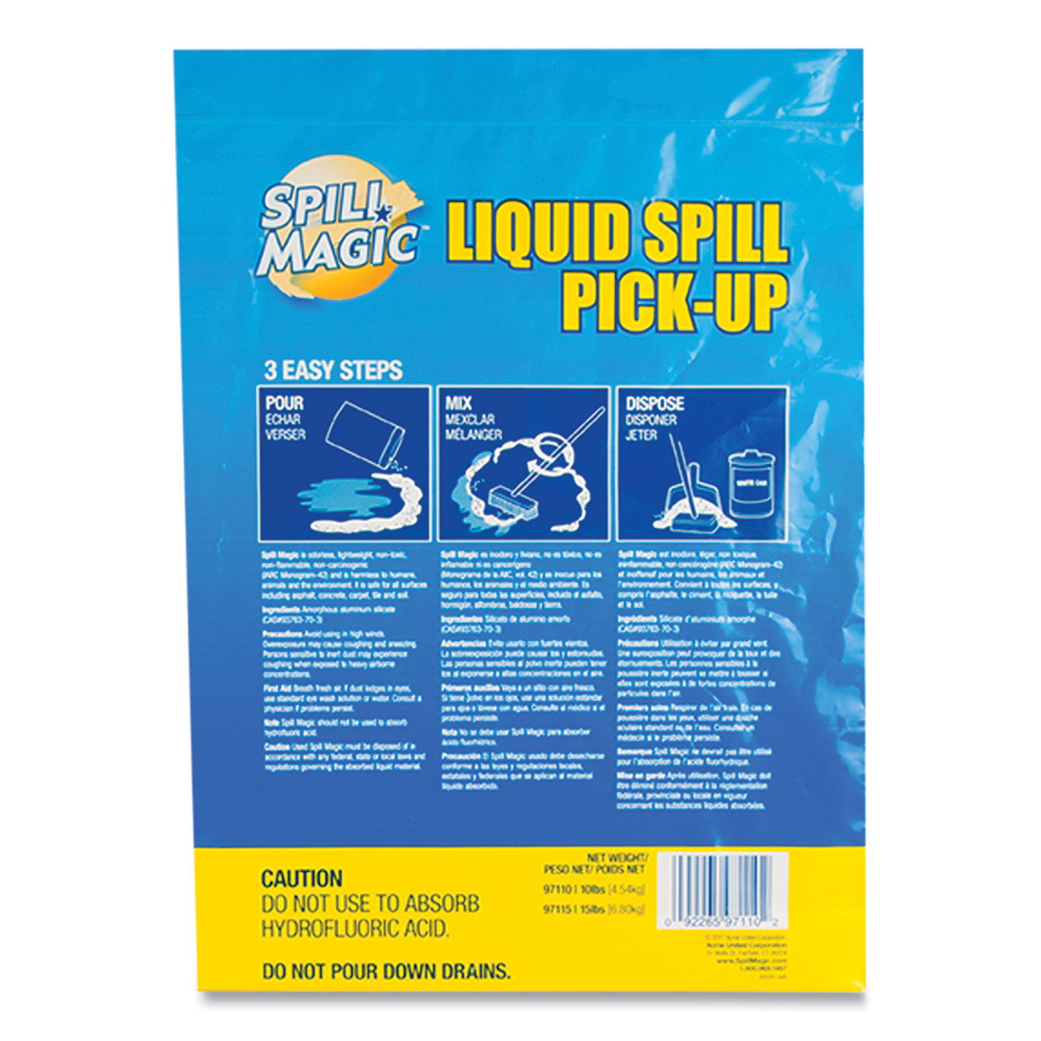 Spill Magic™ Sorbent, 15 lb Bag GORM, Inc.