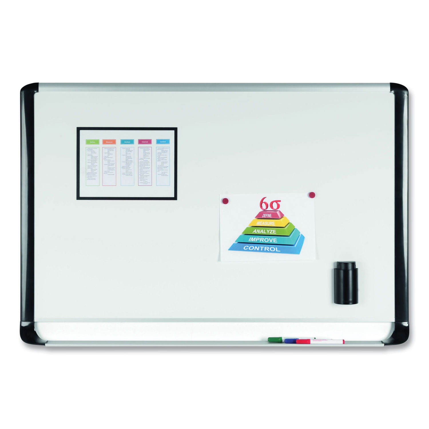 MasterVision® Gold Ultra Dry Erase Boards, 48 x 36, White