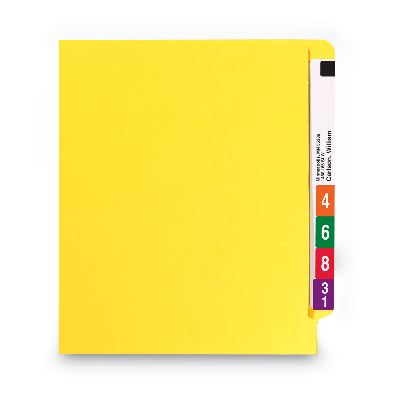 SMD25910 Smead Colored File Folders Zuma
