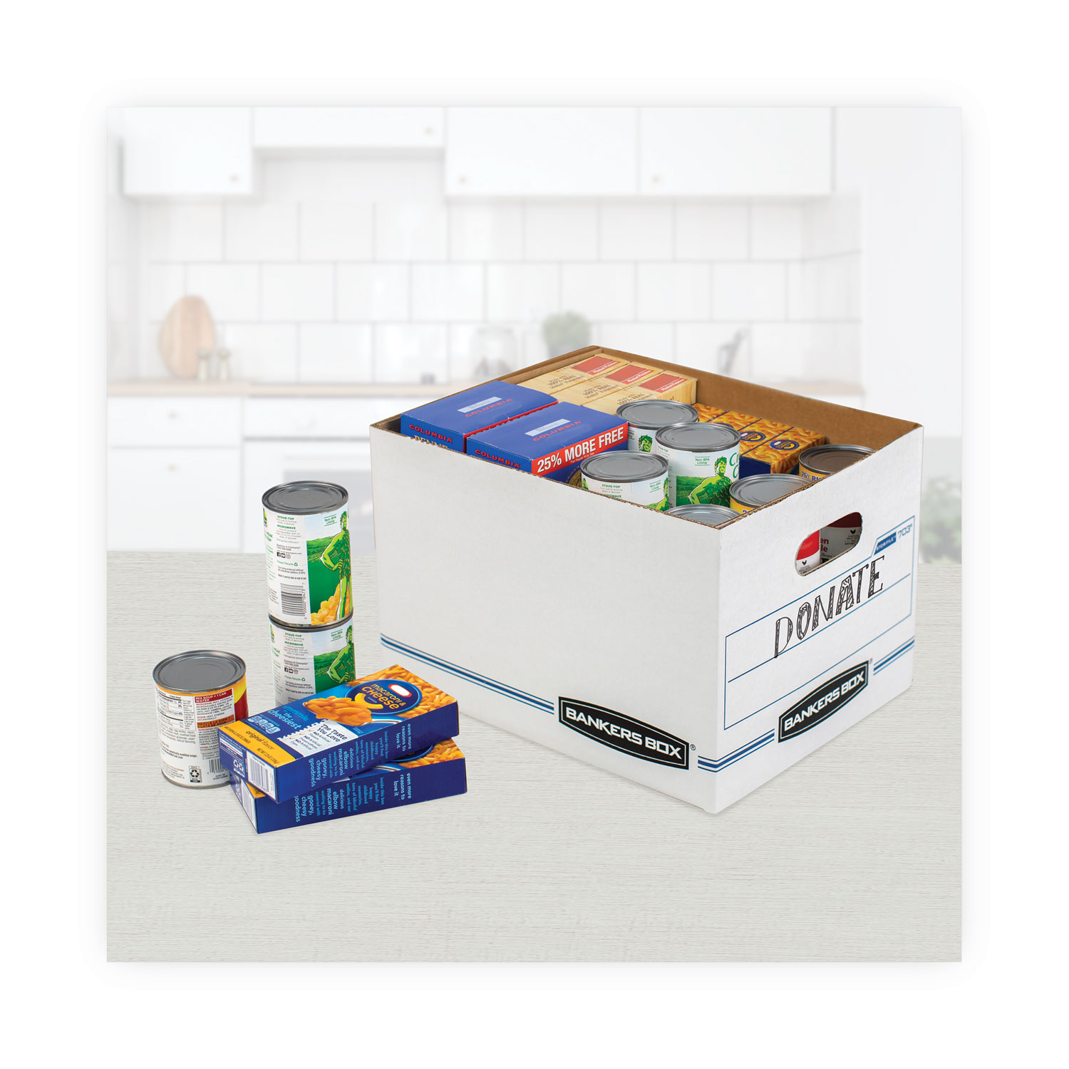 STOR/FILE BasicDuty Storage Boxes, Letter/Legal Files, 12.5" x 16.25