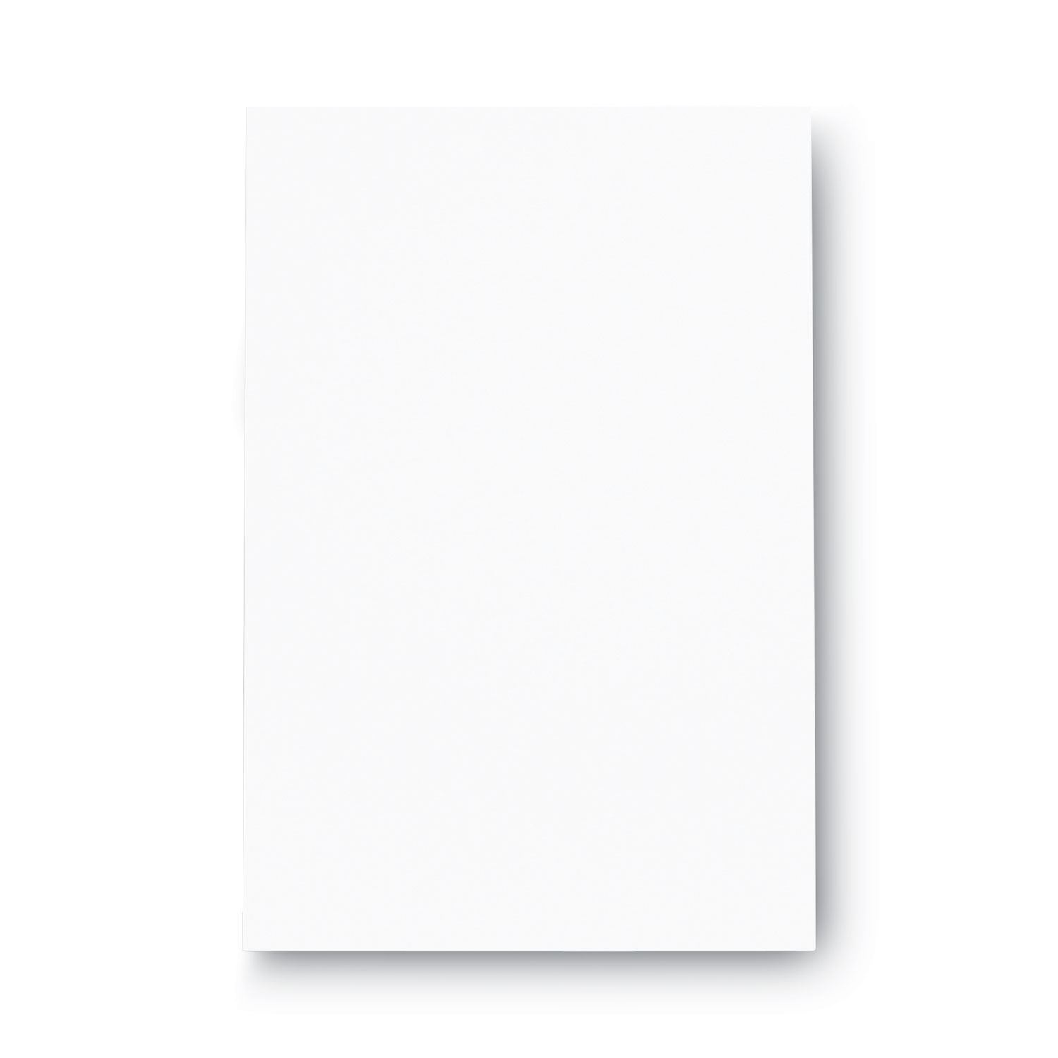 Scratch Pads, Unruled, 4 x 6, White, 100 Sheets, 12/Pack Zerbee