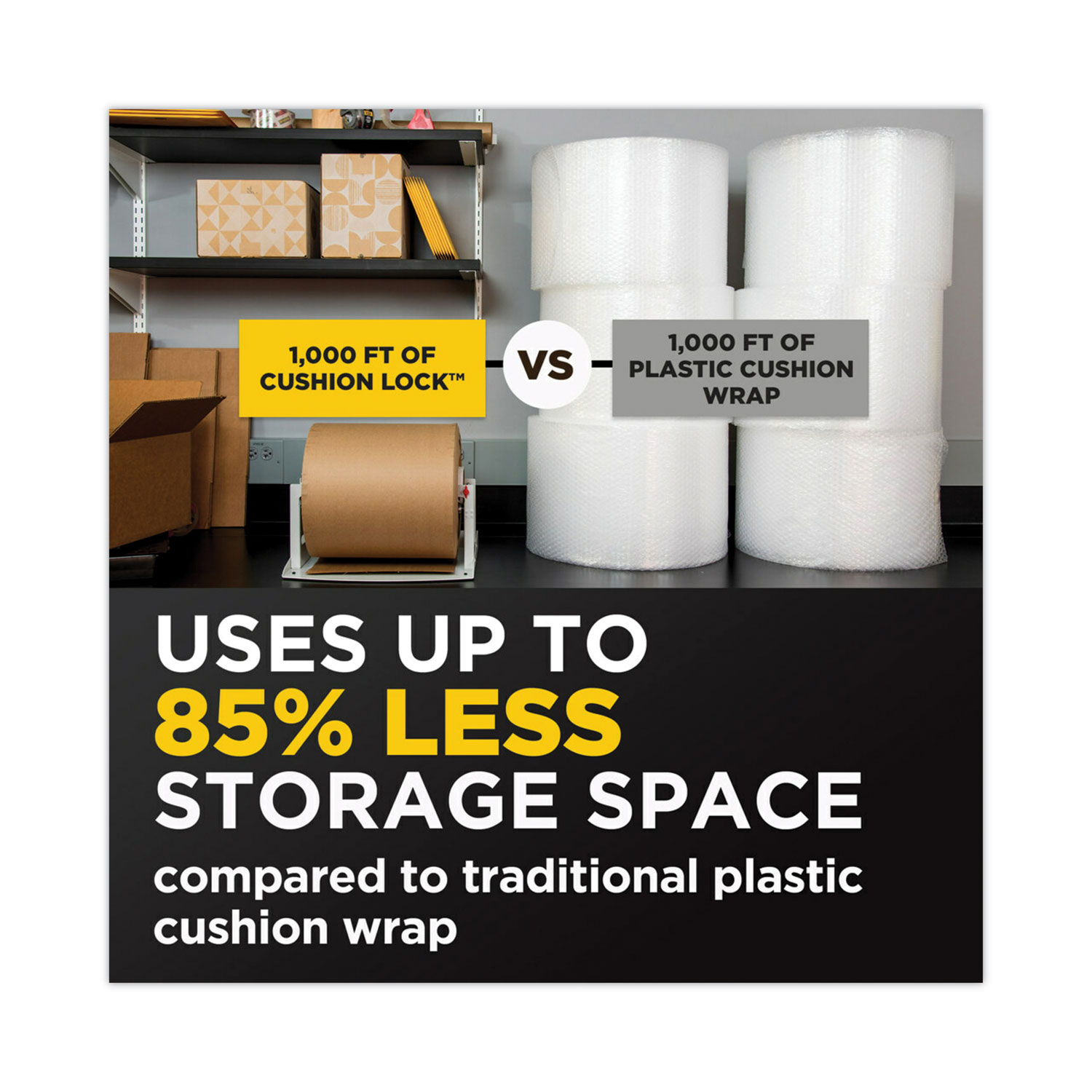 Scotch™ Cushion Lock Protective Wrap Dispenser, For Up to 16" Diameter