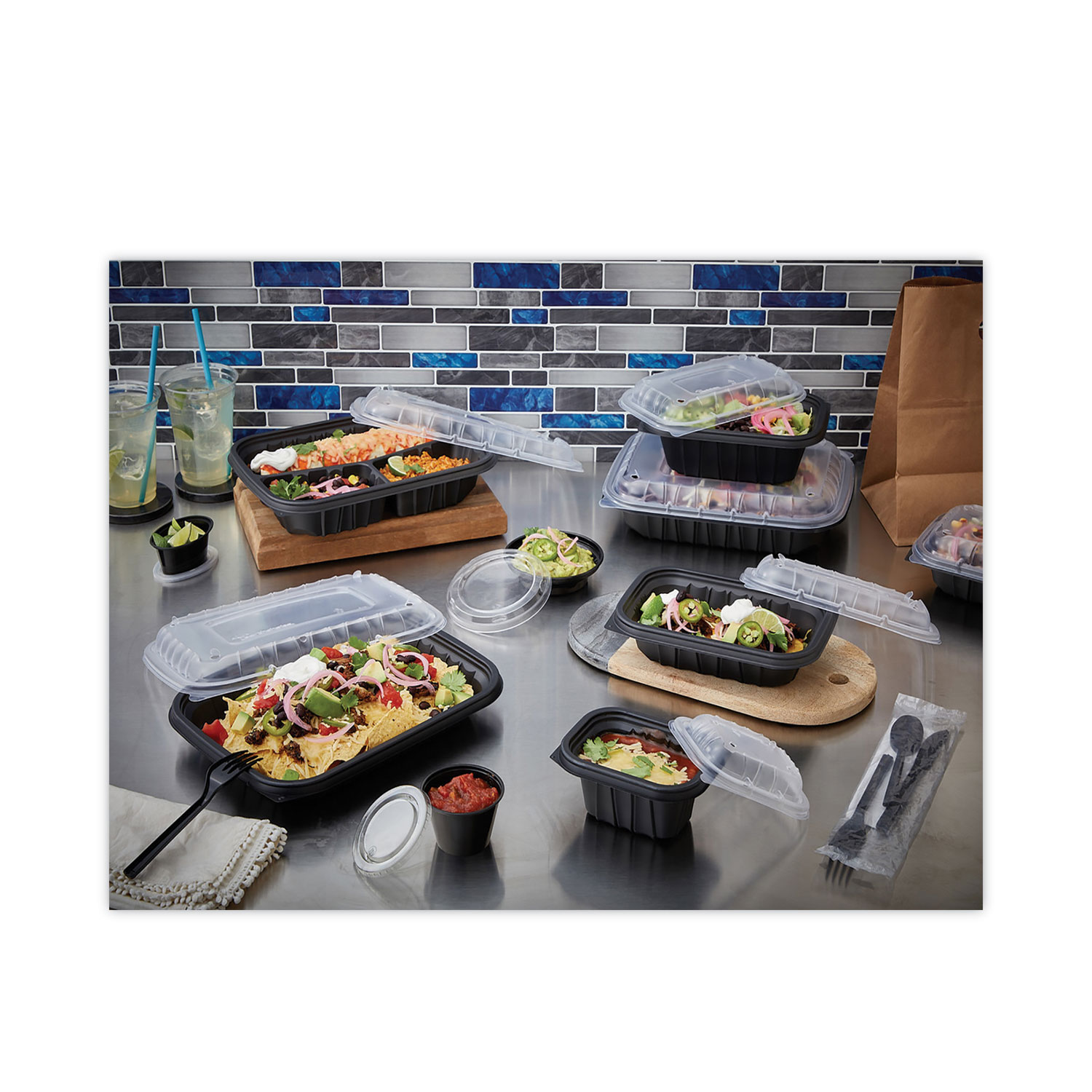 Pactiv Evergreen EarthChoice Entree2Go Takeout Container,