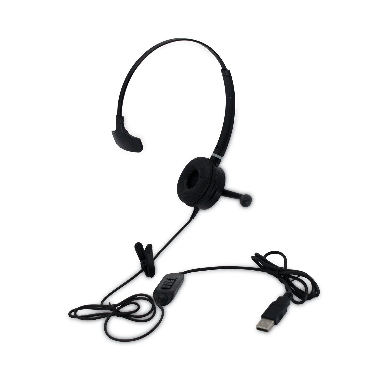 USB Headset, Monaural, Over The Head - ASE Direct
