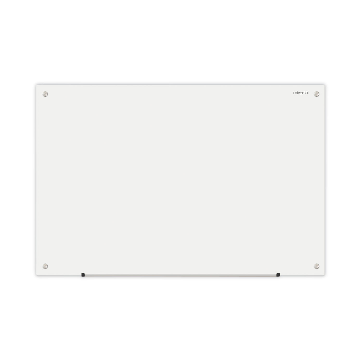 UNV 43232 Universal Frameless Glass Marker Board UNV43232