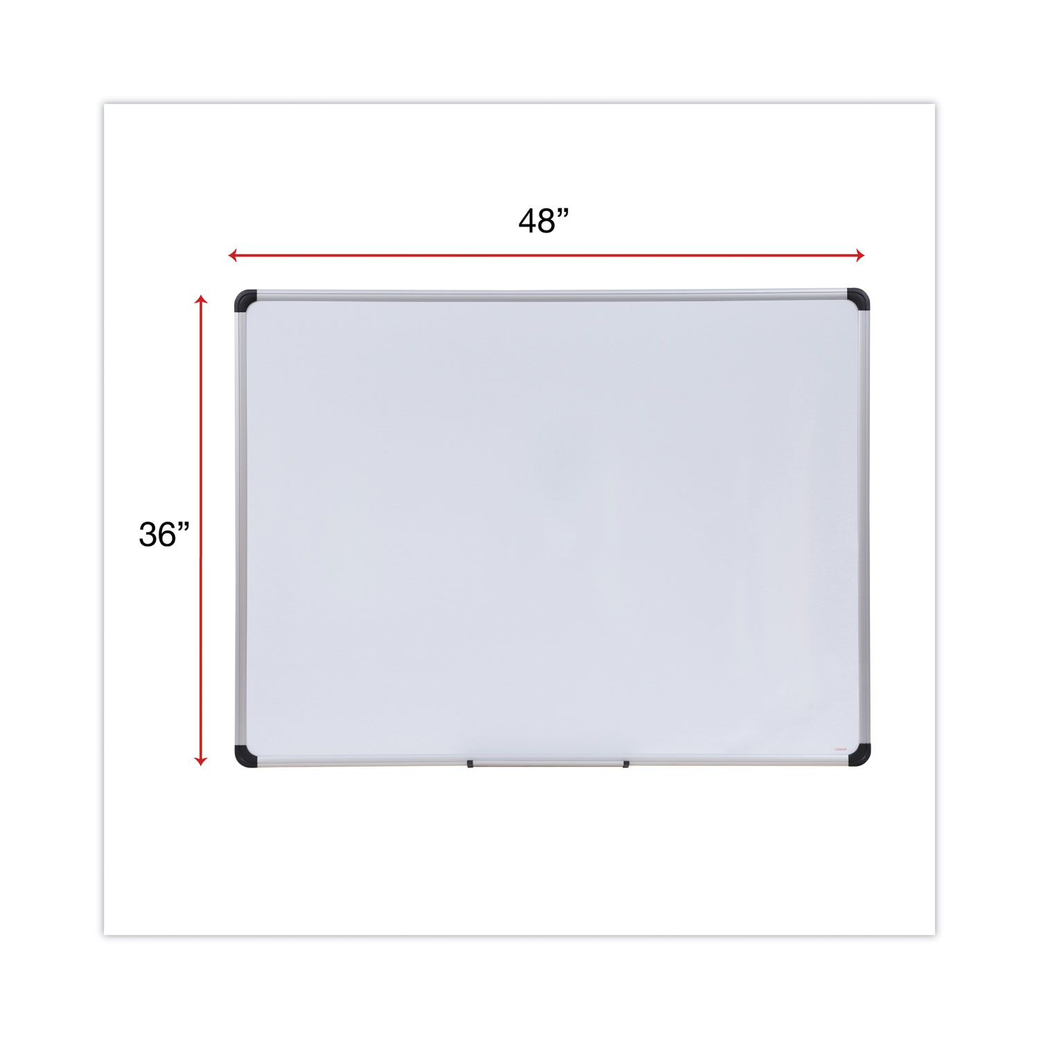 UNV43734 Universal® Steel Dry Erase Board Zuma