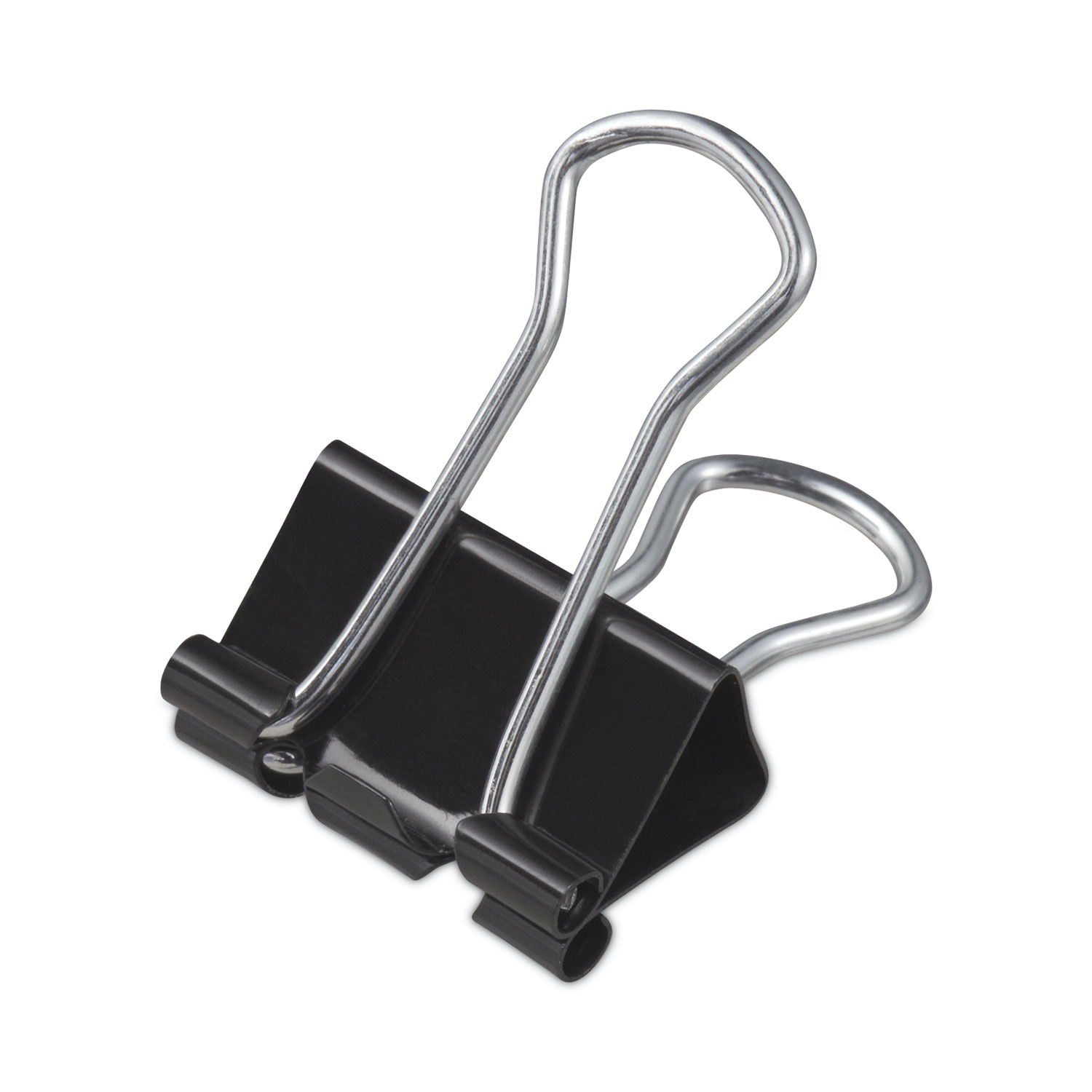 Binder Clips, Small, Black/Silver, 12/Box Reparto