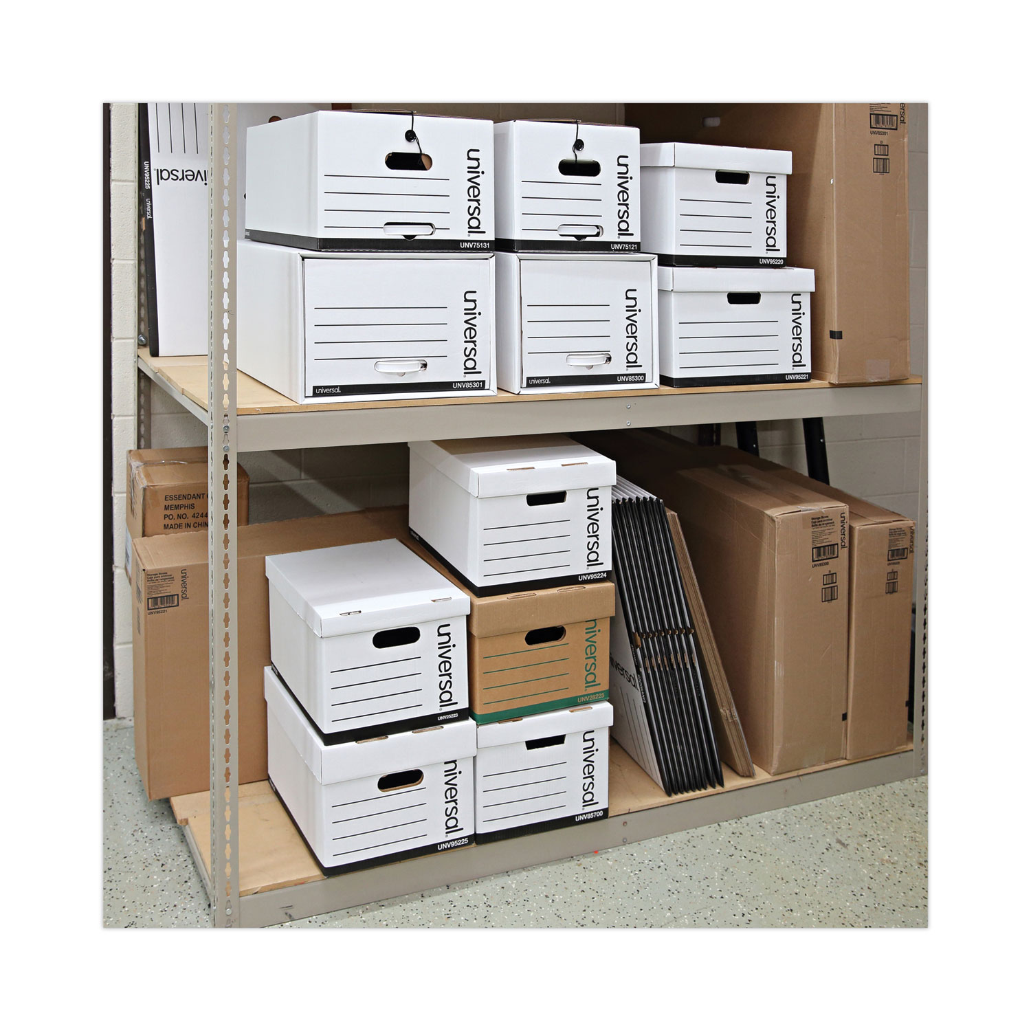 BasicDuty Economy Record Storage Boxes Zerbee