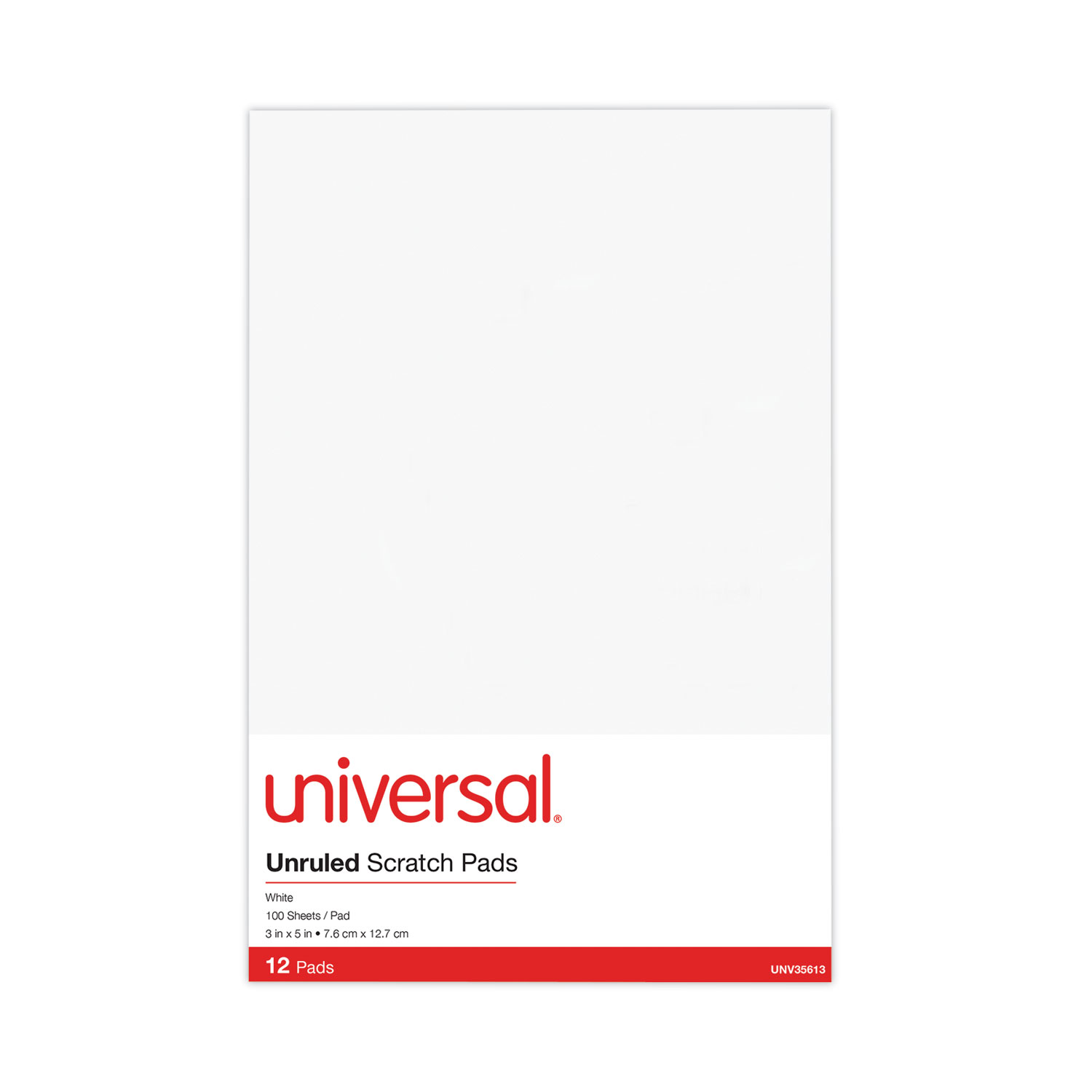 UNV35613 Universal® Scratch Pads Zuma