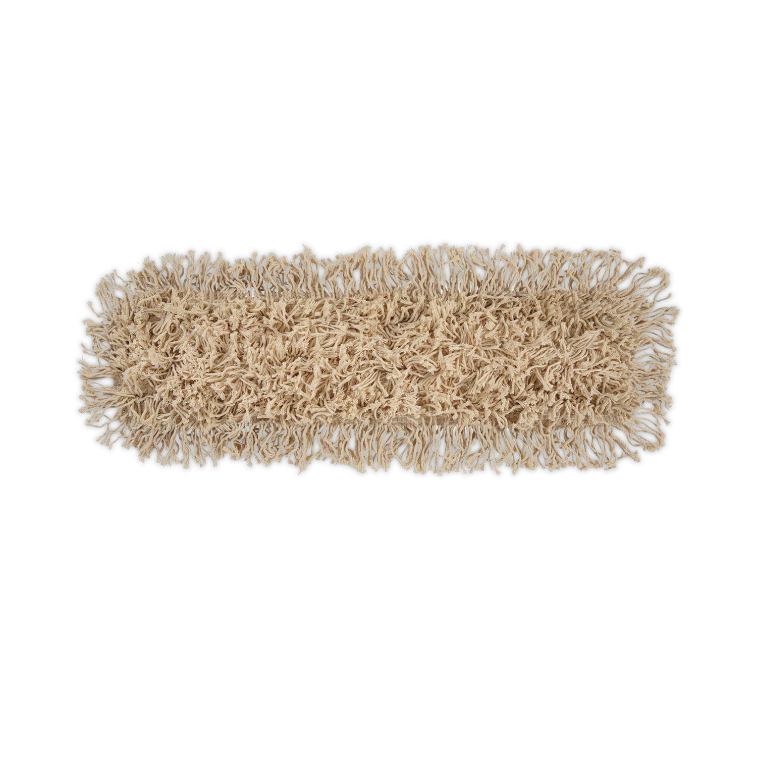 Industrial Dust Mop Head, Hygrade Cotton, 24w x 5d, White Zerbee