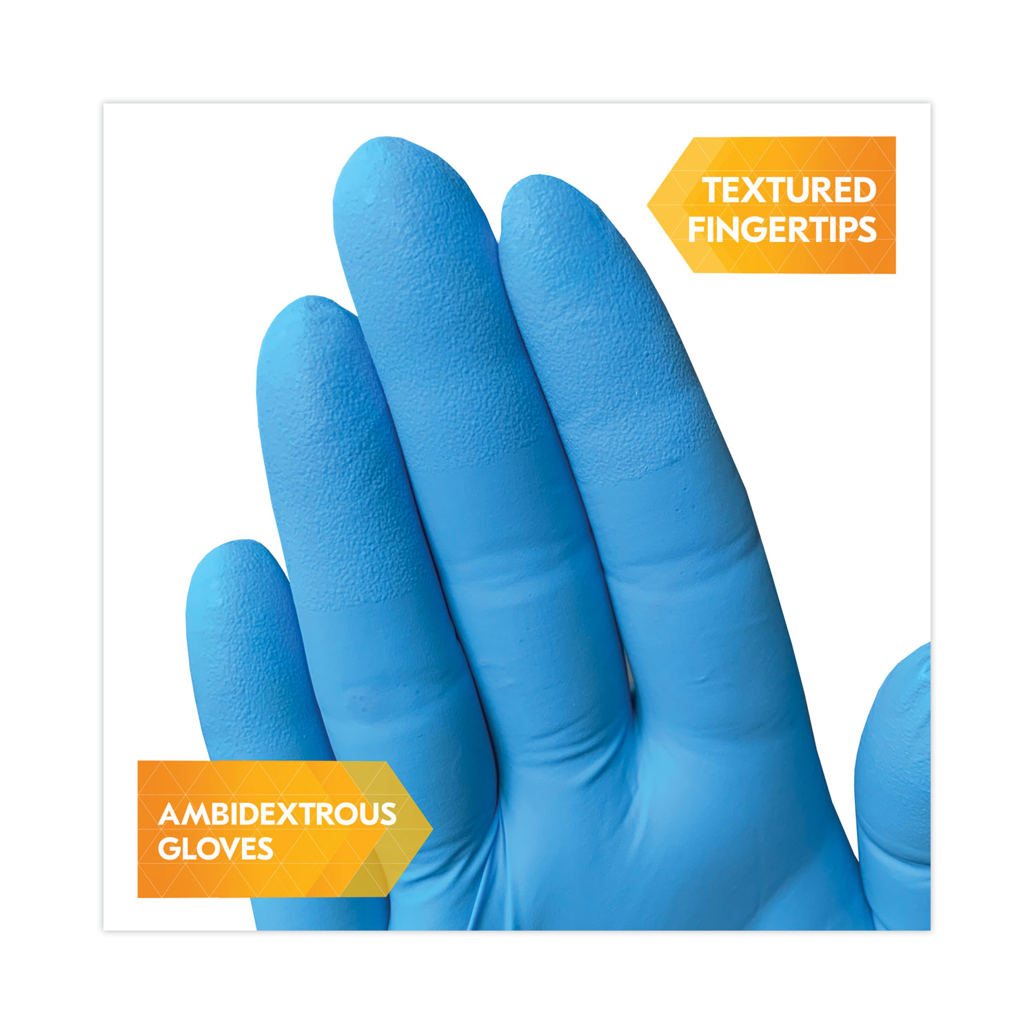 KleenGuard™ G10 2PRO Nitrile Gloves, Blue, Medium, 1,000/Carton Able