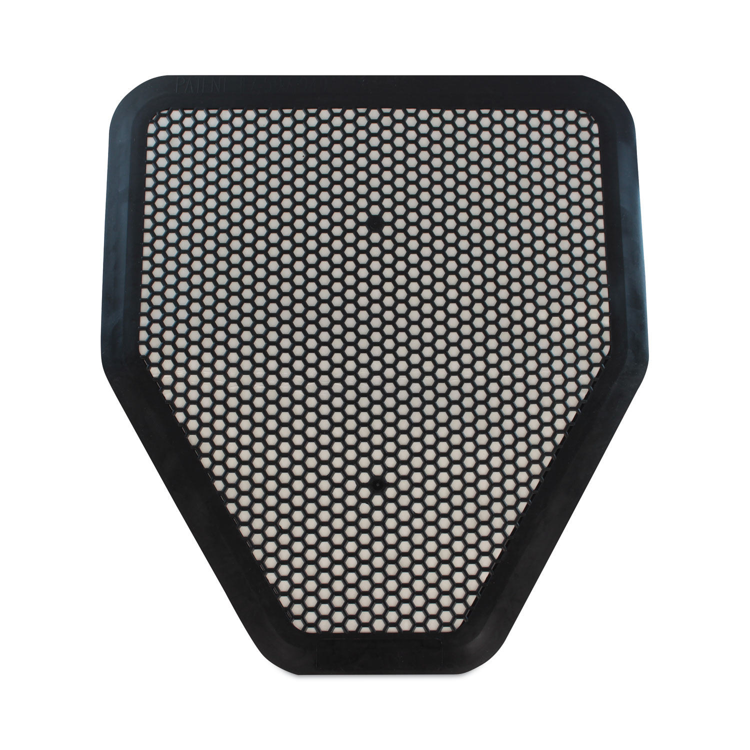 Urinal Mat, 20.75 x 18.5, Black, 6/Carton Louisiana Association for