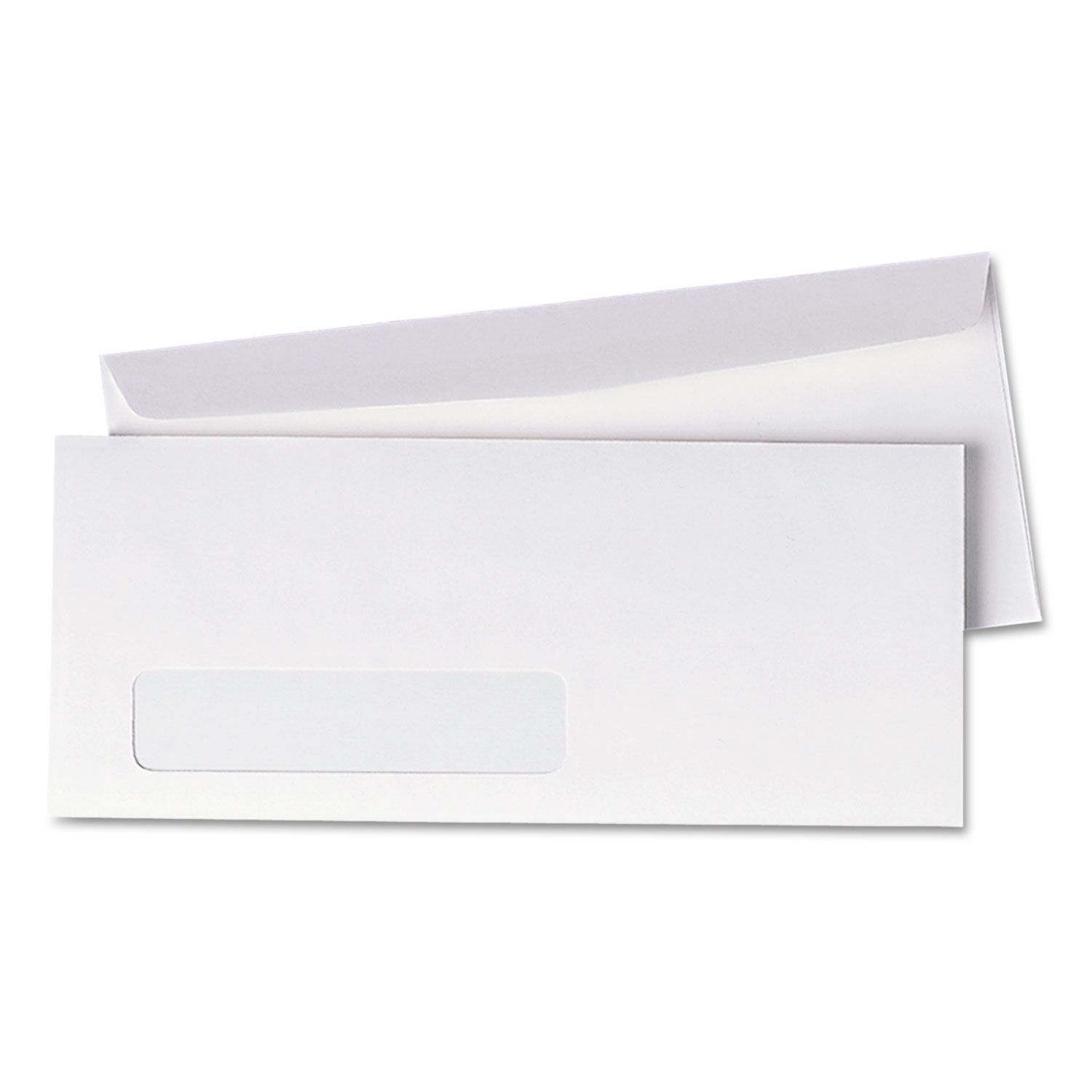 InvoiceFormat AddressWindow Envelope, 10, Commercial Flap, Gummed