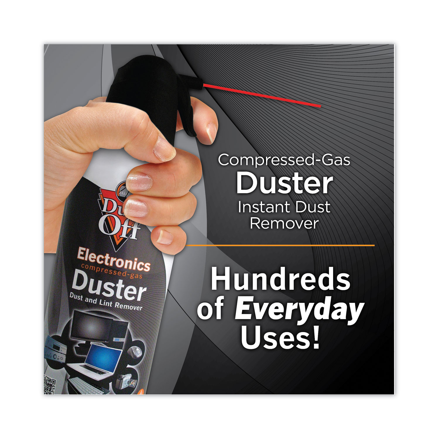 DustOff® Disposable Compressed Air Duster, 10 oz Can General Paper Company