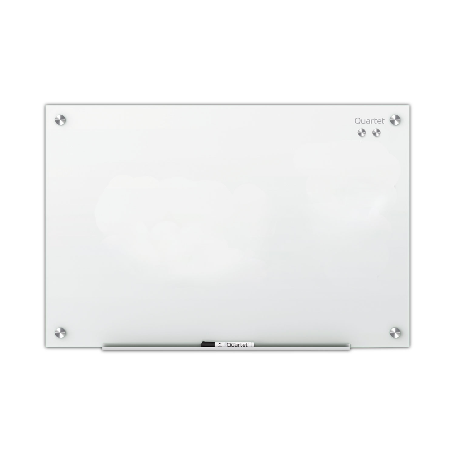 QRTG4836W Quartet® Infinity White Glass Marker Board Zuma