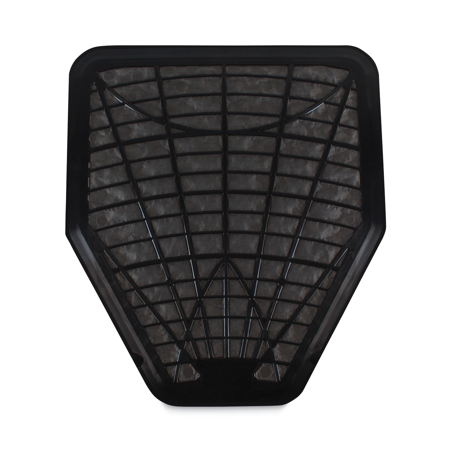 Urinal Mat, 20.75 x 18.5, Black, 6/Carton Louisiana Association for
