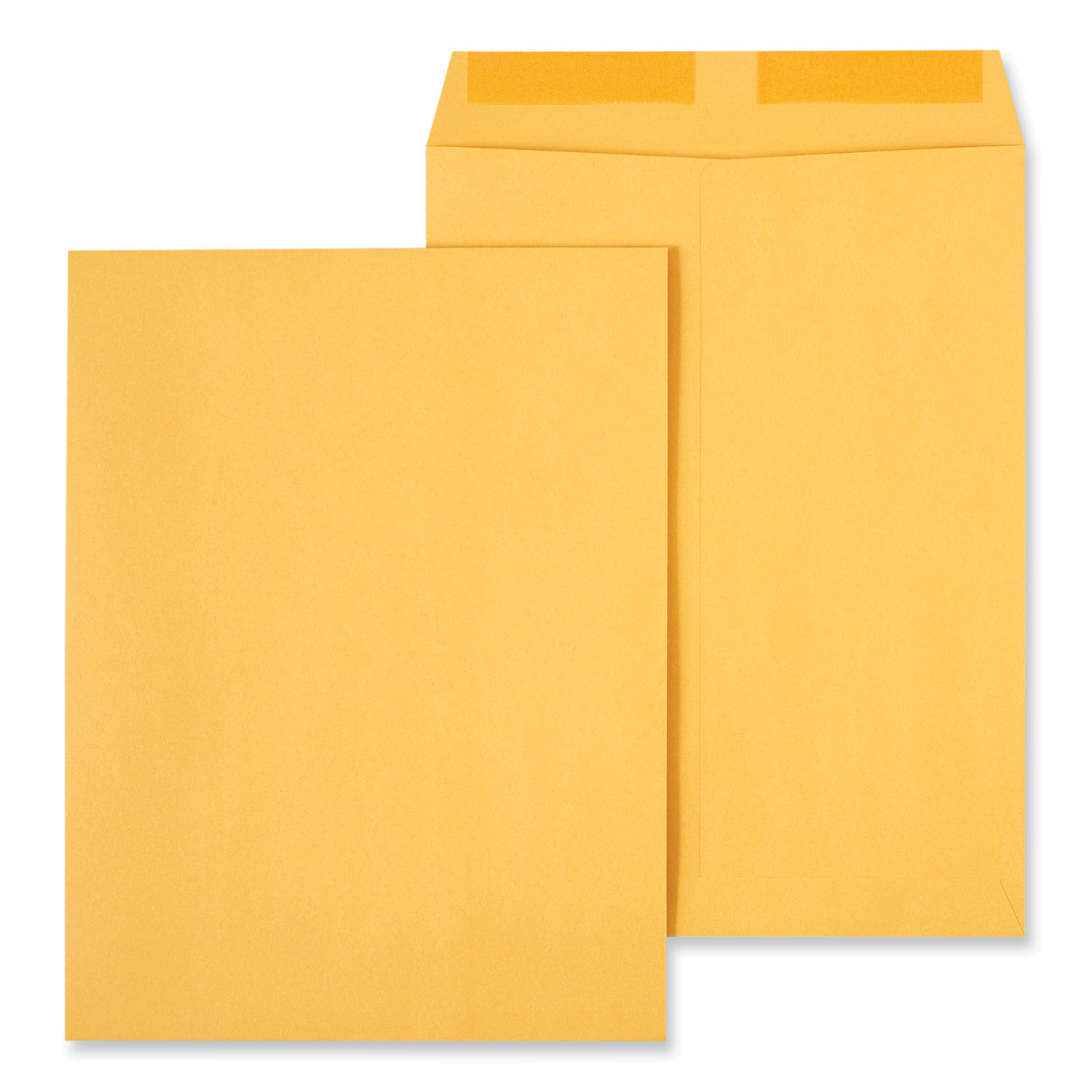 Catalog Envelope, 28 lb Bond Weight Kraft, 12 1/2, Square Flap, Gummed