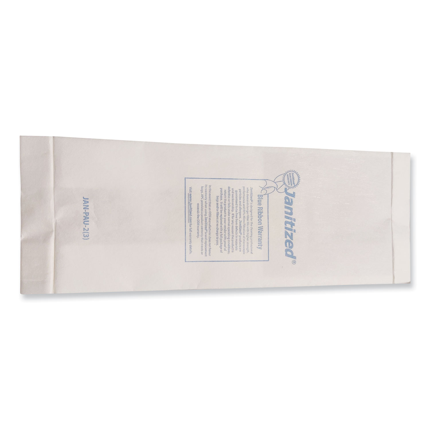 Vacuum Filter Bags Designed to Fit Panasonic Upright Type U, 36/CT Western Stationers