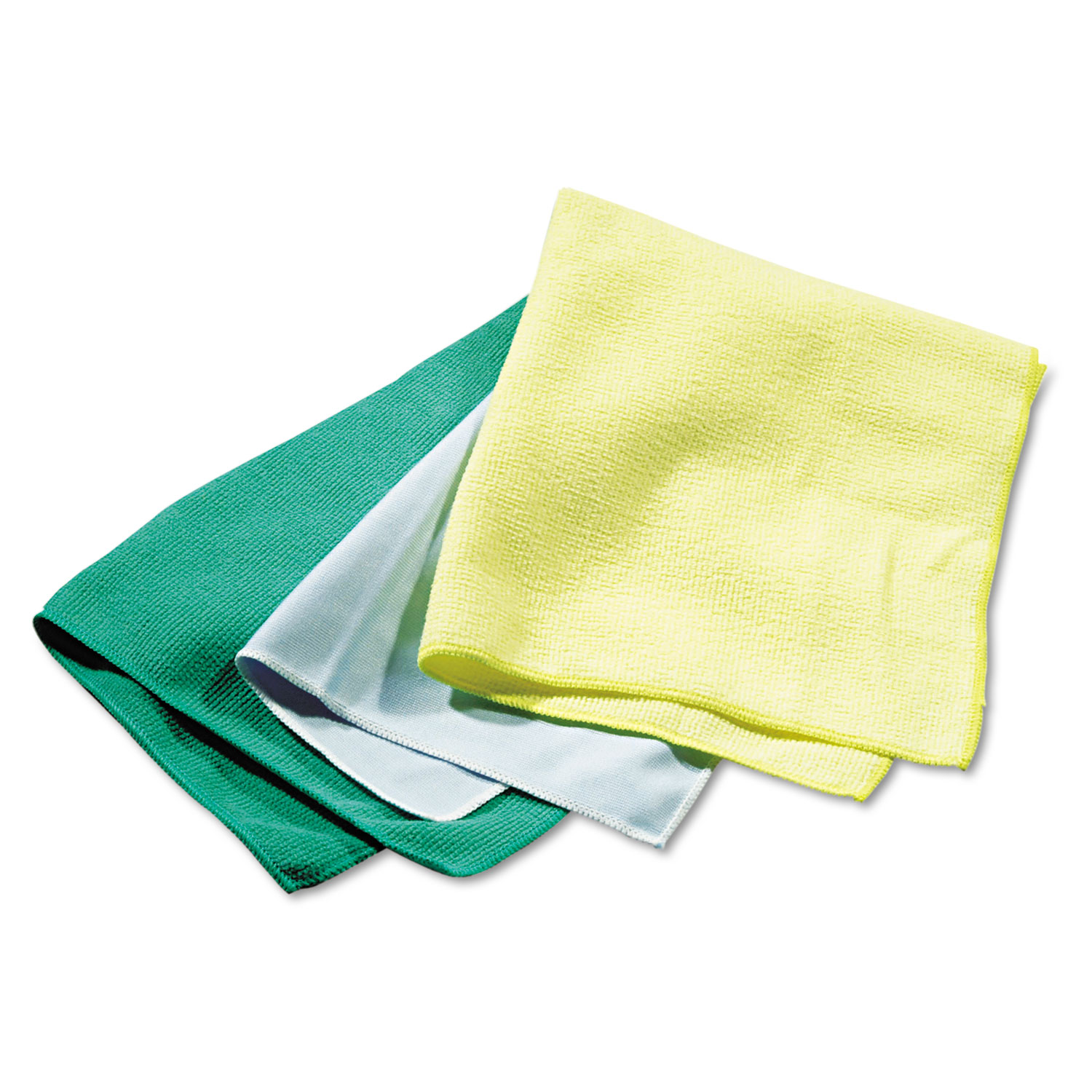 Rubbermaid® Commercial Reusable Cleaning Cloths, Microfiber, 16 x 16