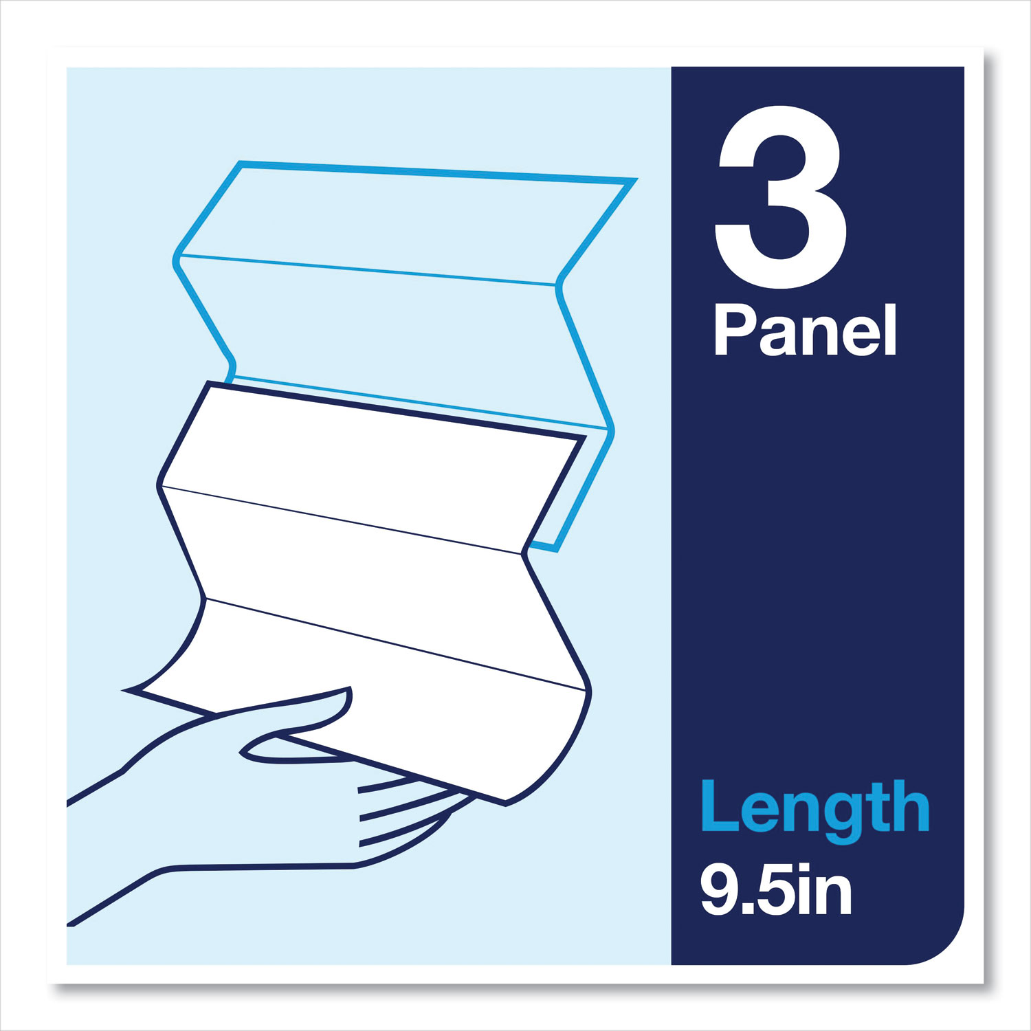 Tork® Advanced Multifold Hand Towel, 1Ply, 9 x 9.5, White, 250/Pack