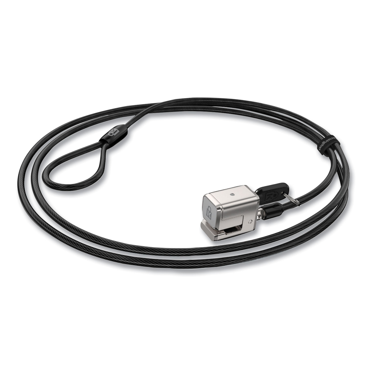 5340016952543, SKILCRAFT Kensington Keyed Computer Lock for Surface Pro/Surface Go, 6 ft, Black