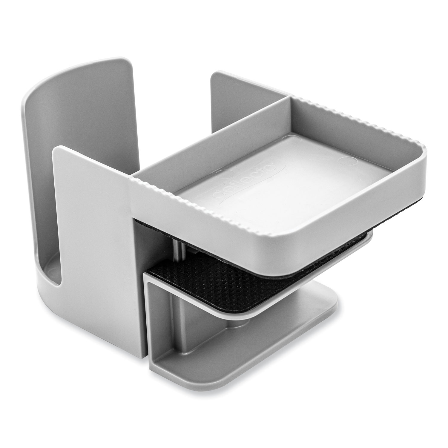 Standing Desk Cup Holder Organizer, Two Sections, 3.94 x 7.04 x 3.54