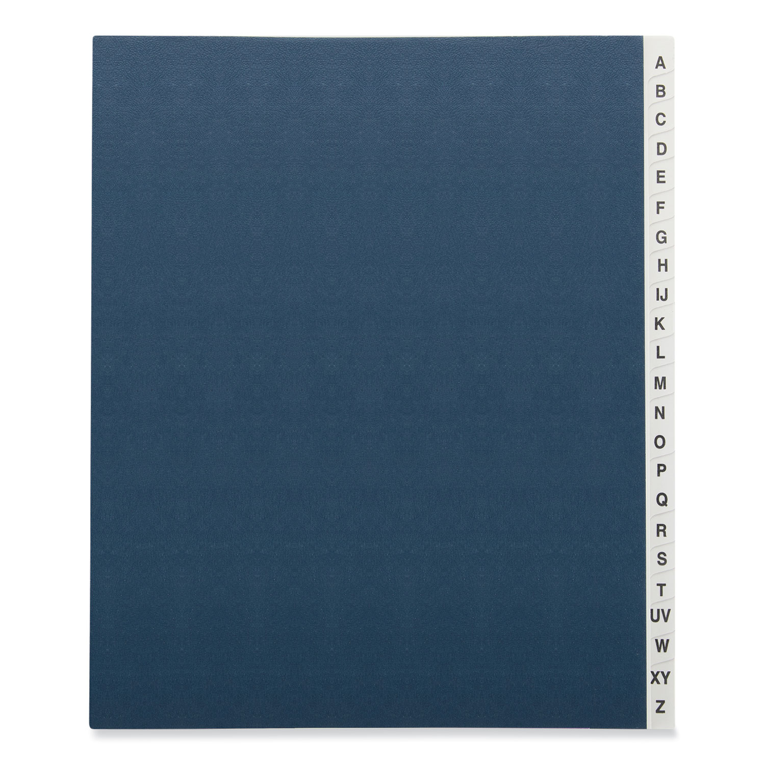 Expanding Desk File, 20 Dividers, Alpha Index, Letter Size, Blue Cover Advance Office