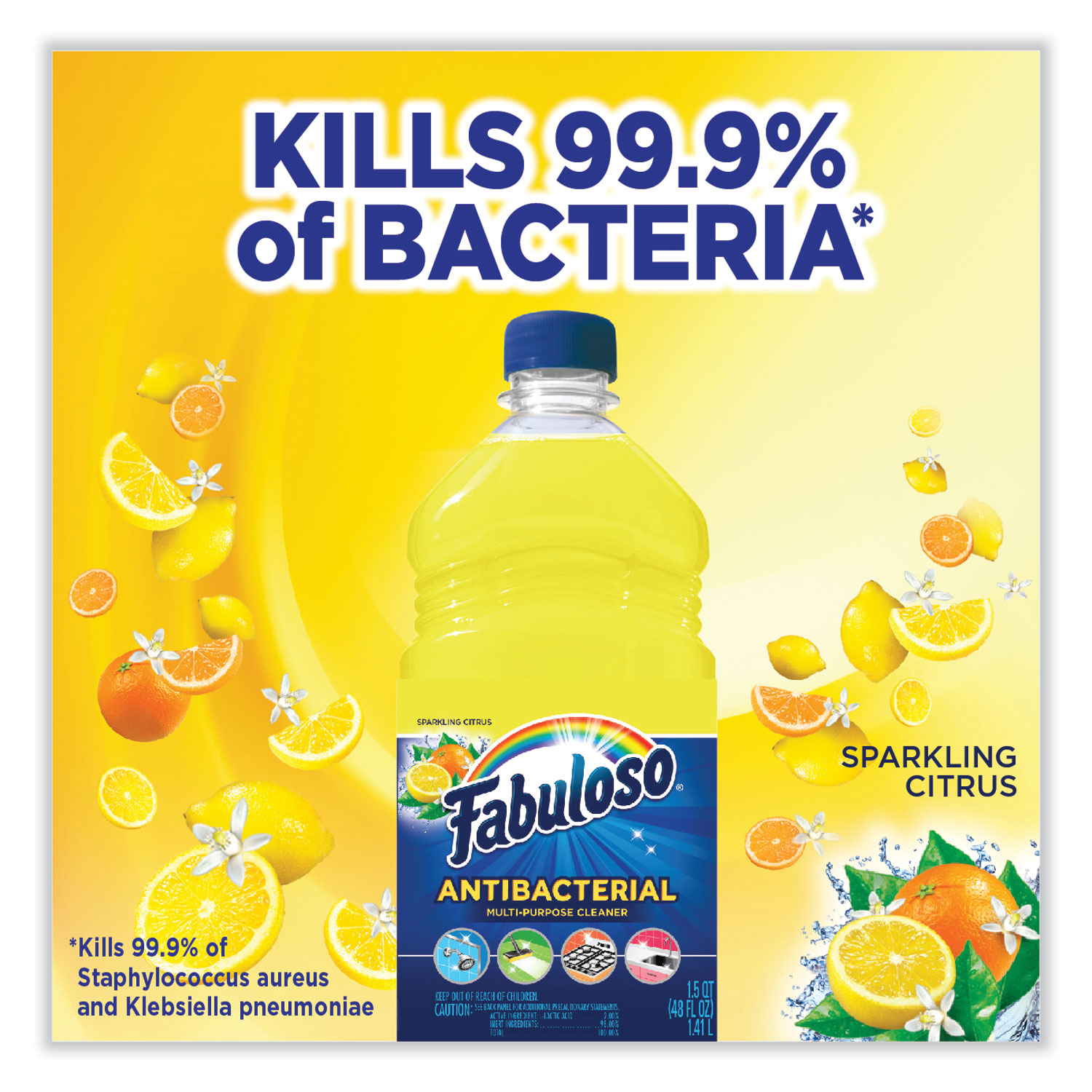 Fabuloso® Antibacterial Multi-Purpose Cleaner, Sparkling Citrus Scent