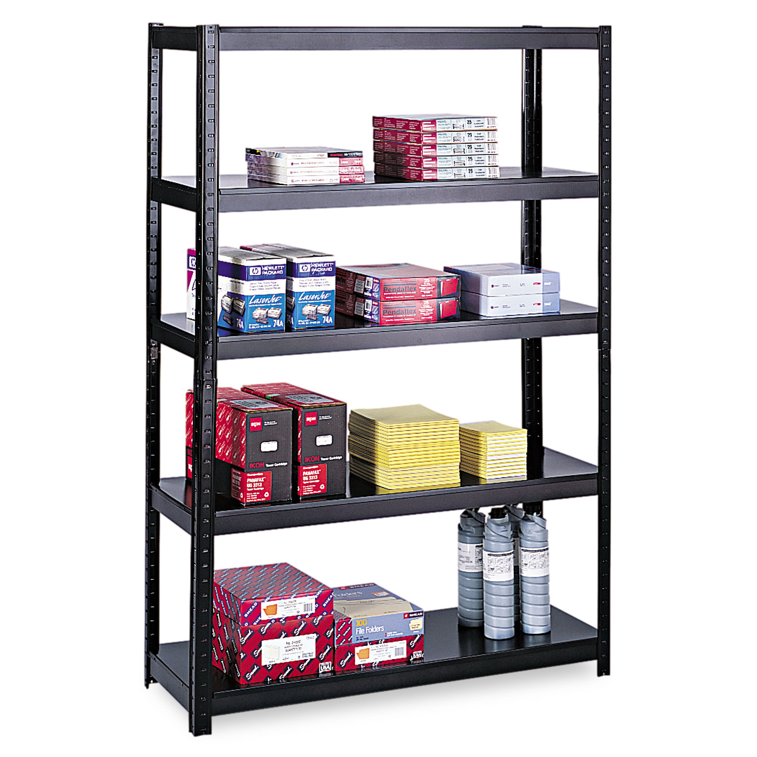 SAF5245BL Safco Boltless Steel Shelving Zuma