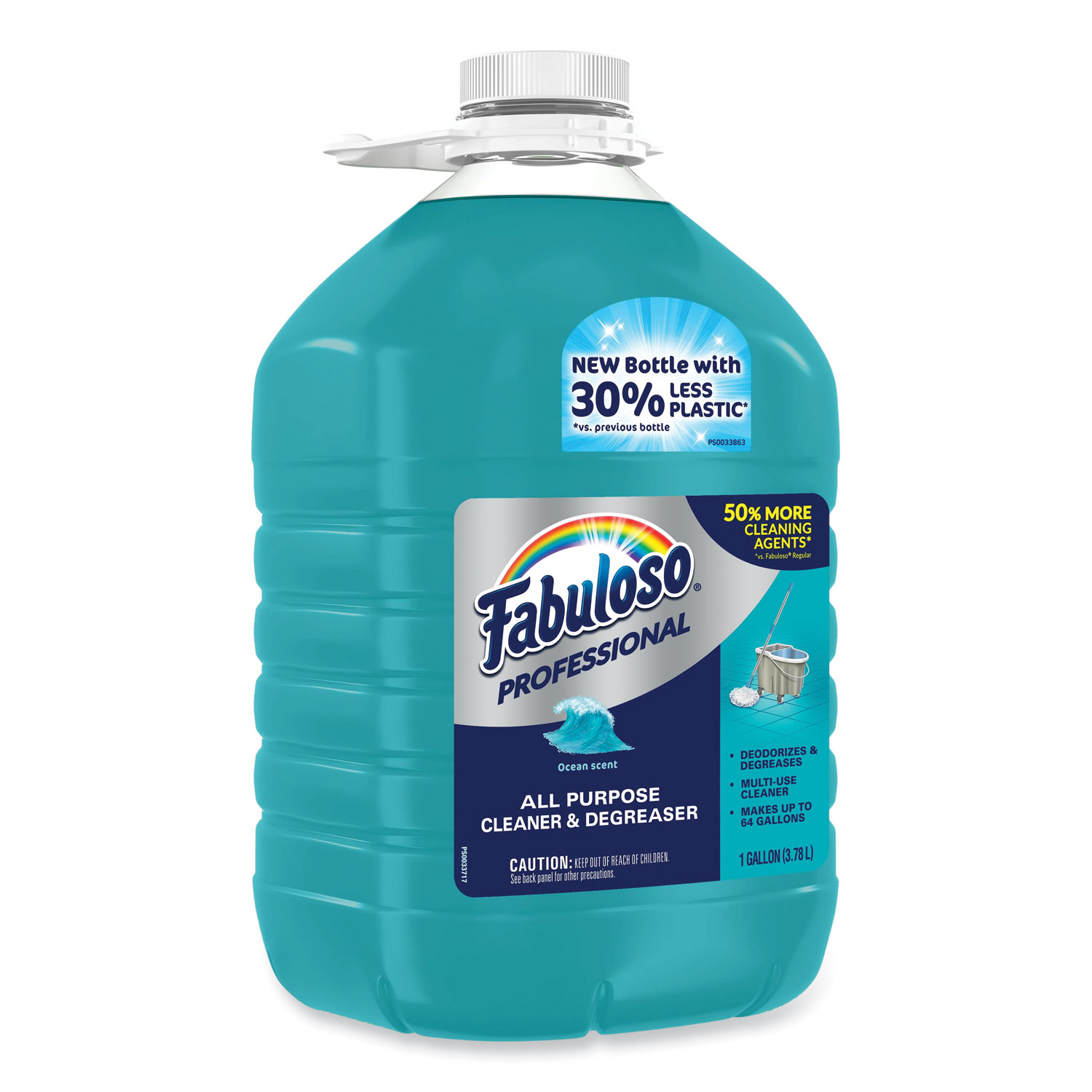 Fabuloso® AllPurpose Cleaner, Ocean Cool Scent, 1 gal Bottle