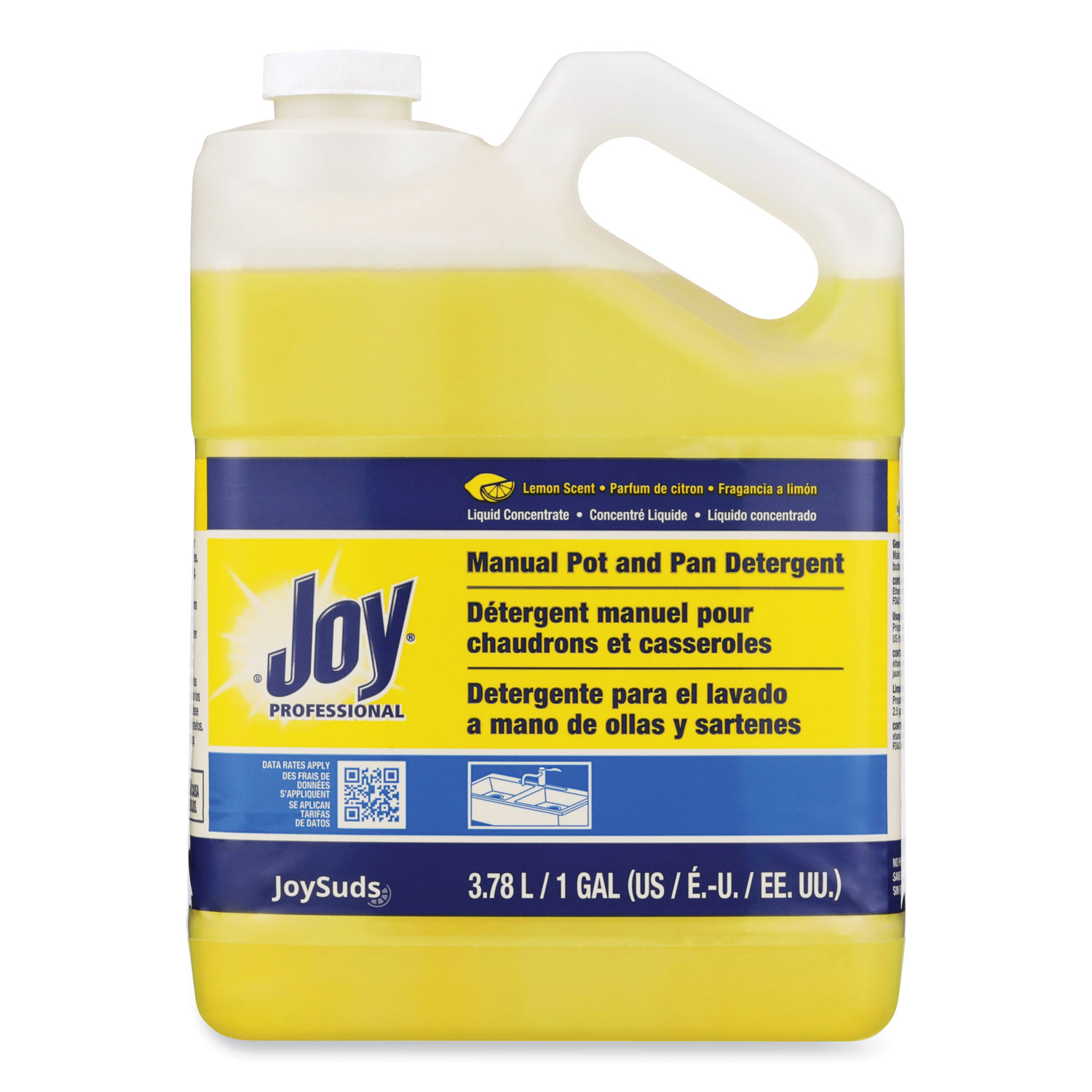 Dishwashing Liquid, Lemon Scent, 1 gal Bottle JAD