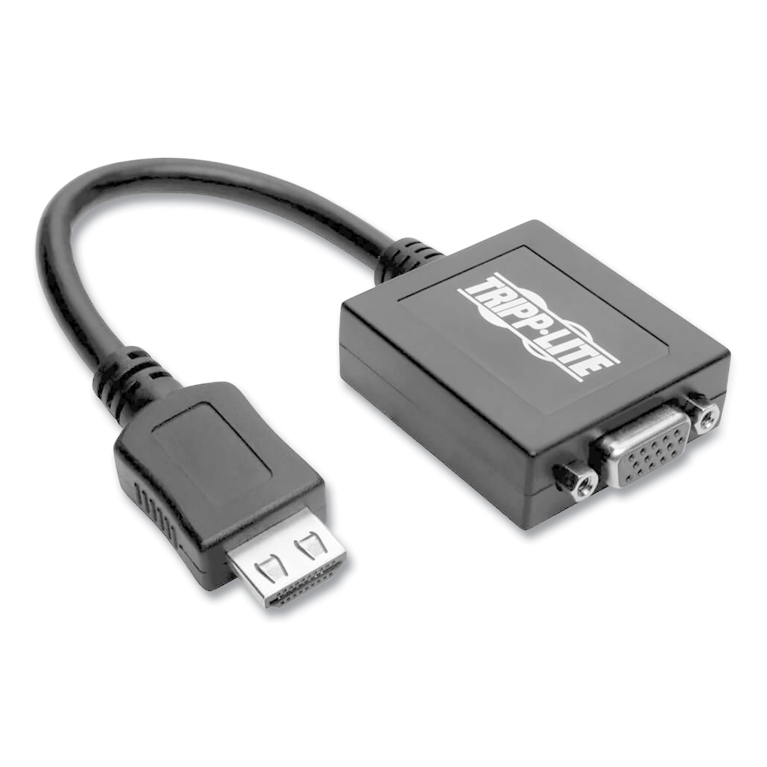 HDMI to VGA with Audio Converter Cable, 6", Black myEliteProducts