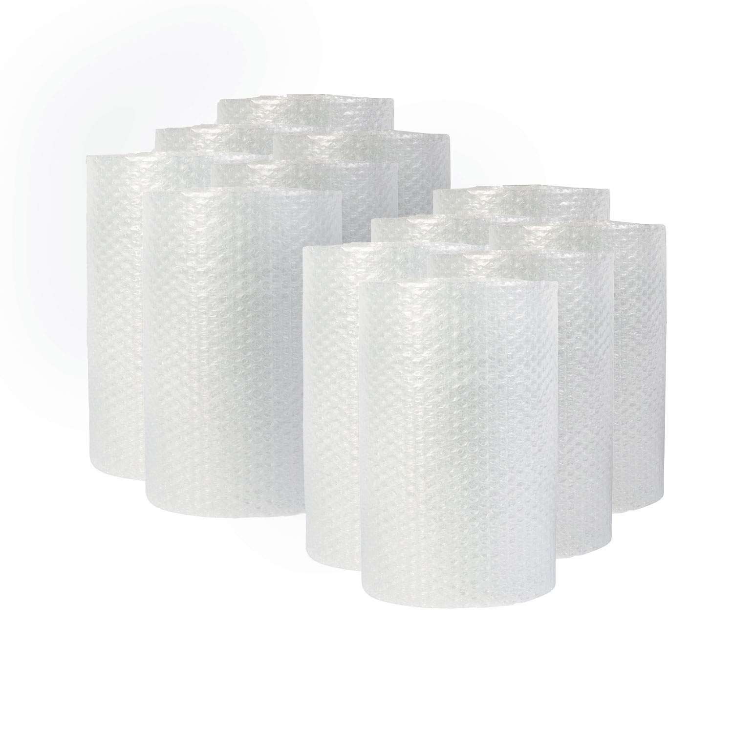 Bubble Packaging, 0.19" Thick, 12" x 10 ft, Perforated Every 12", Clear, 12/Carton Bluebird