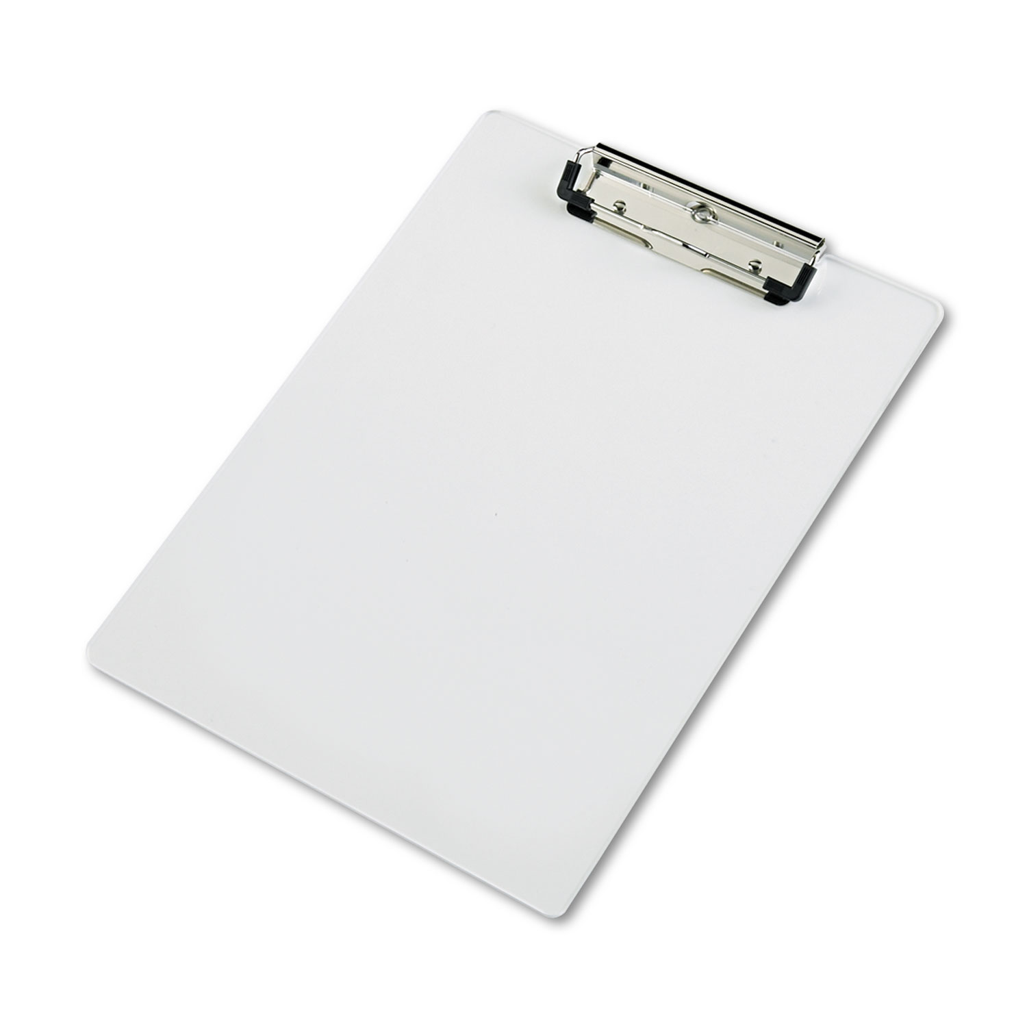 Acrylic Clipboard, 1/2" Capacity, Holds 81/2w x 12h, Clear Reparto
