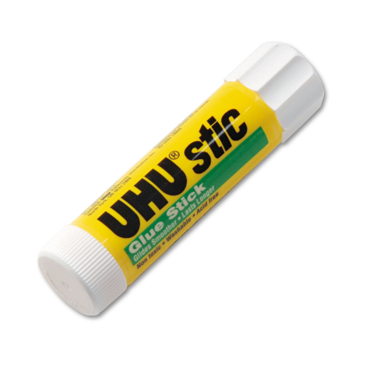 Stic Permanent Glue Stick, 0.29 oz, Dries Clear SaniChem Cleaning