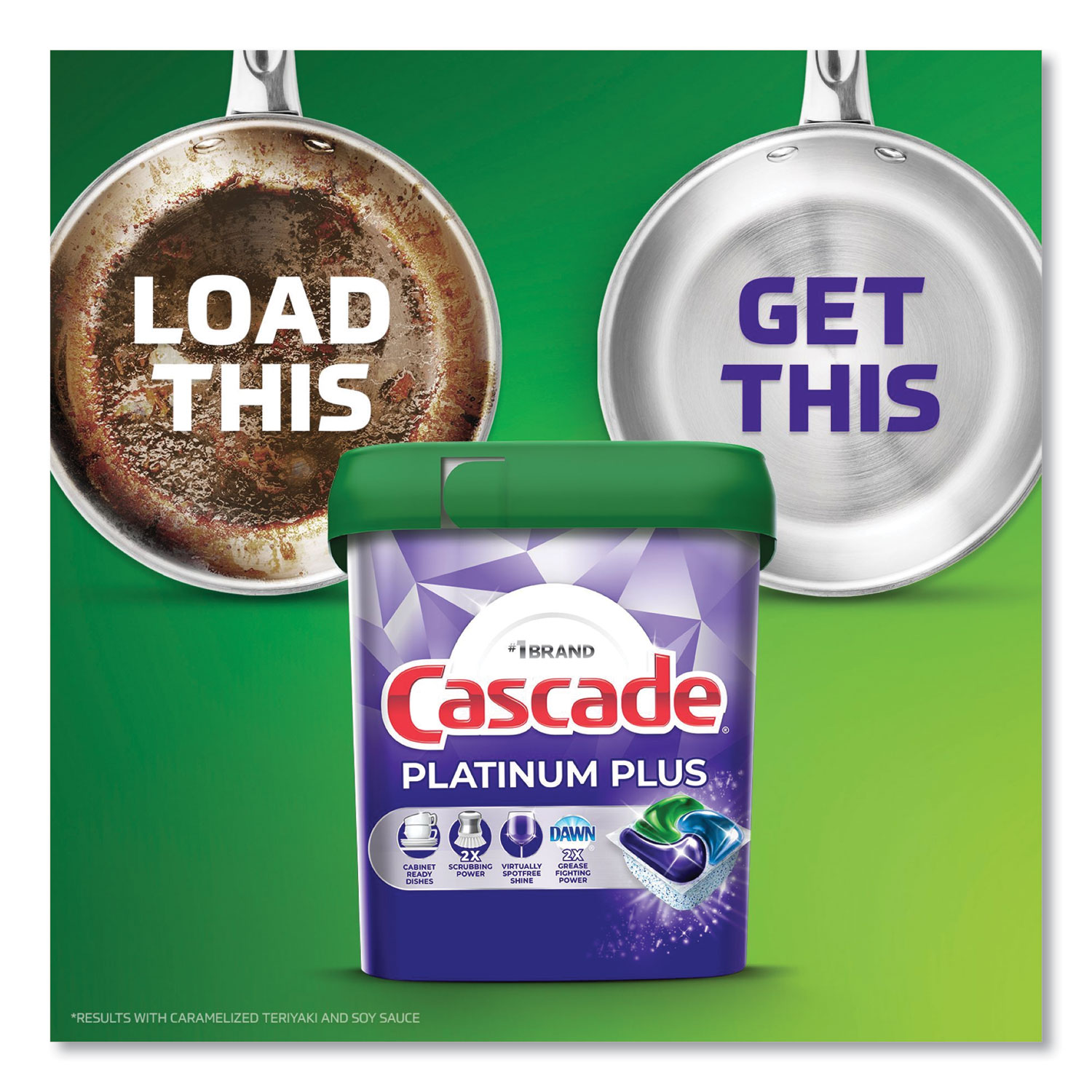 Cascade® Platinum Plus ActionPacs Dishwasher Detergent Pods, Fresh