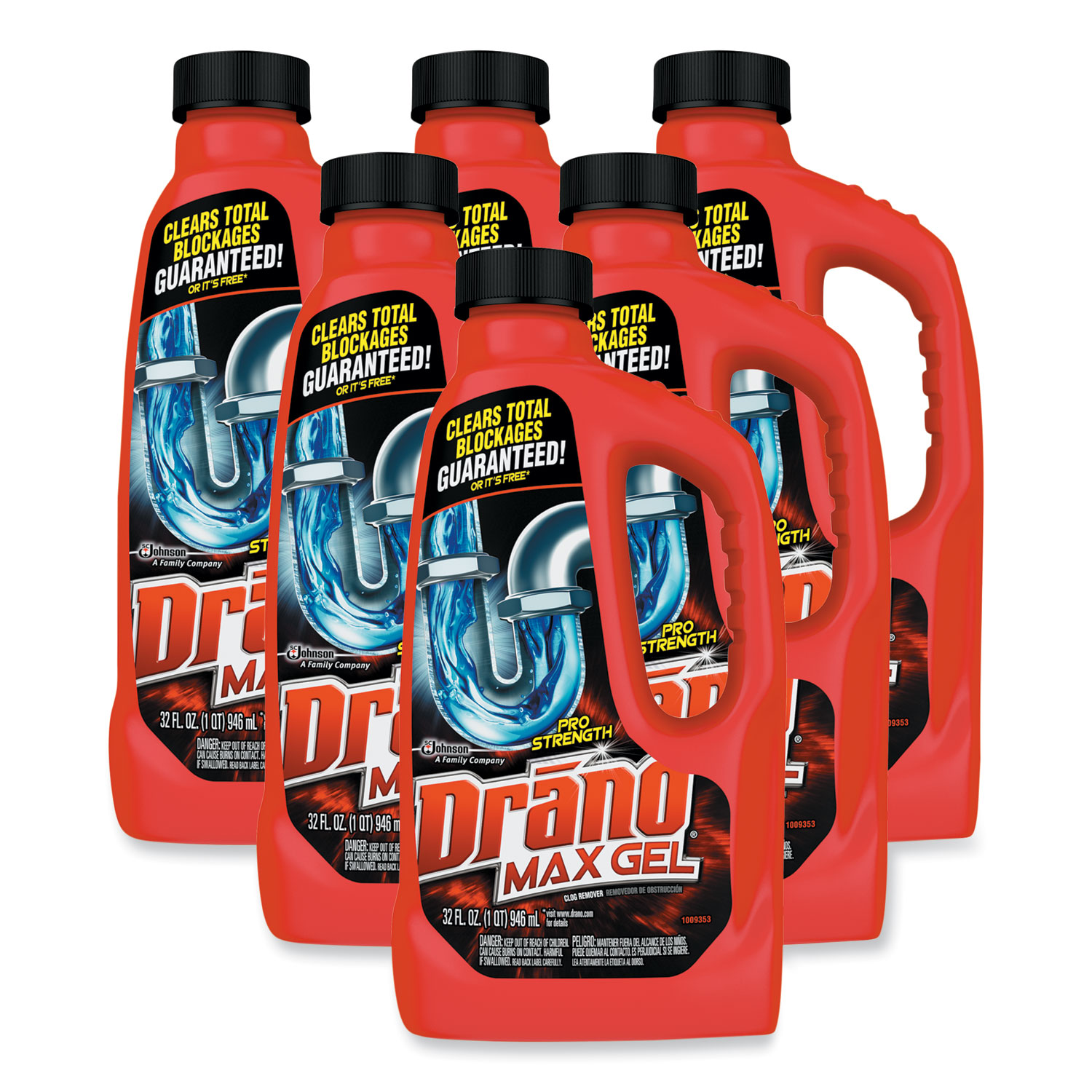 Drano Max Gel Clog Remover, Drain Clog Remover, 80 Oz (2, 58 OFF